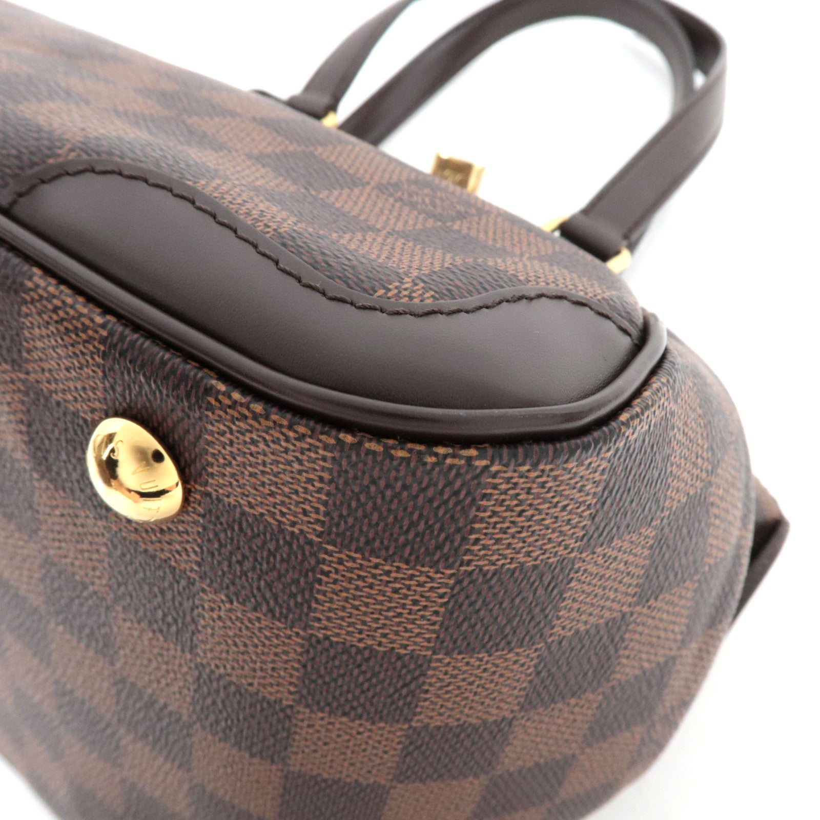 Louis Vuitton Damier Canvas Verona PM Hand Bag N41117 DU4181 *Dust Bag, Key Lock, Clochette