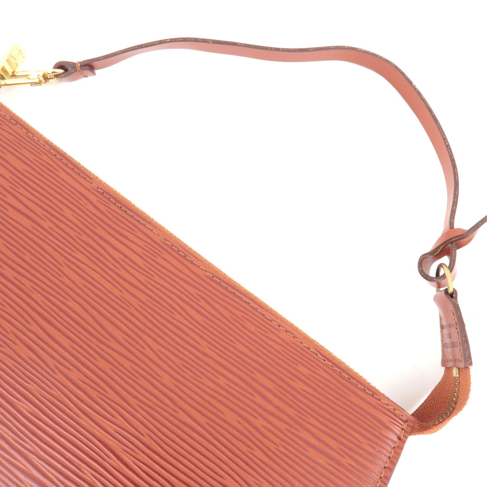 Louis Vuitton Epi Pochette Accessoires Old Model Hand Bag Kenya Brown M52953 AR1926