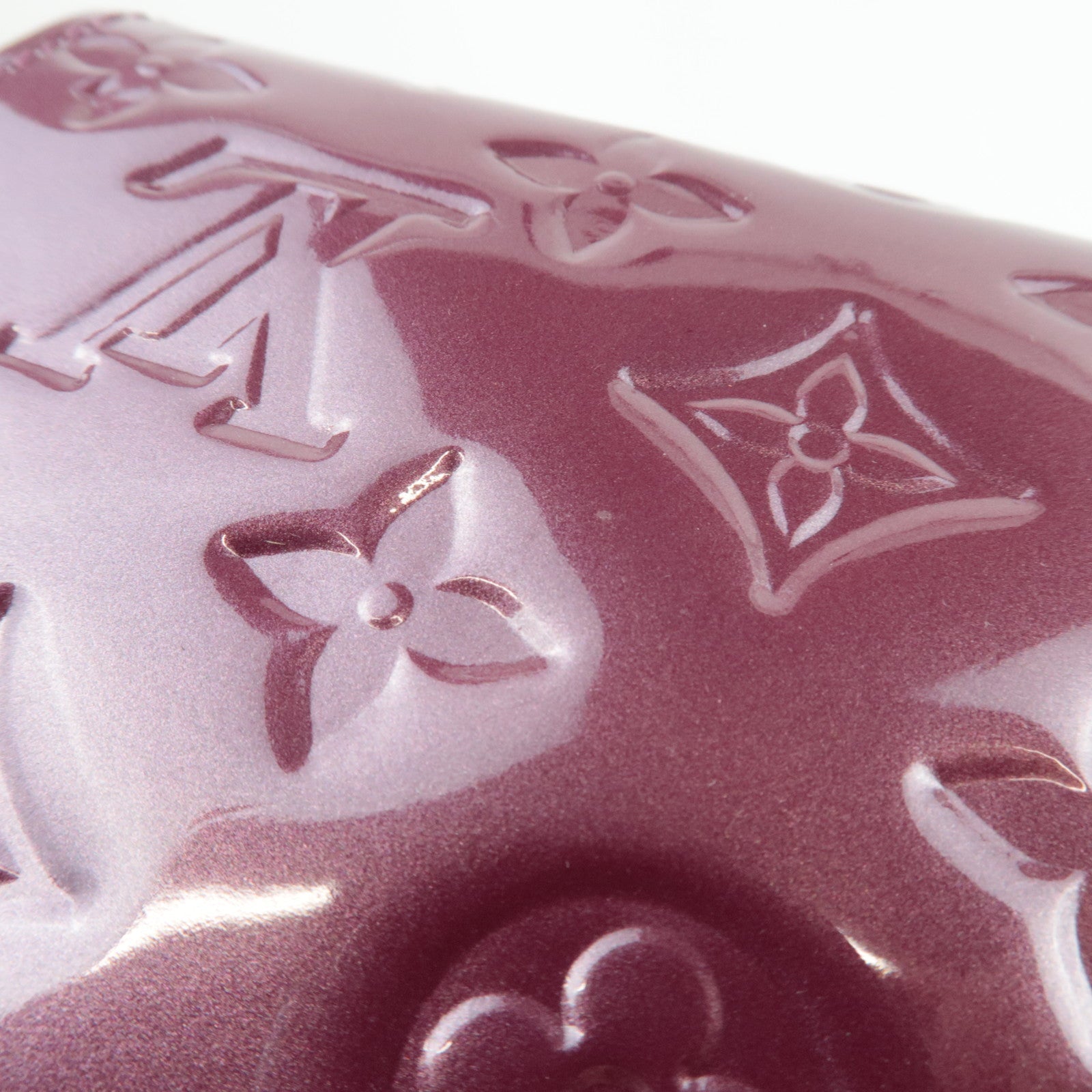 Louis Vuitton Monogram Vernis Sunset Boulevard Shoulder bag Violet M93571 TH3068 *Dust bag