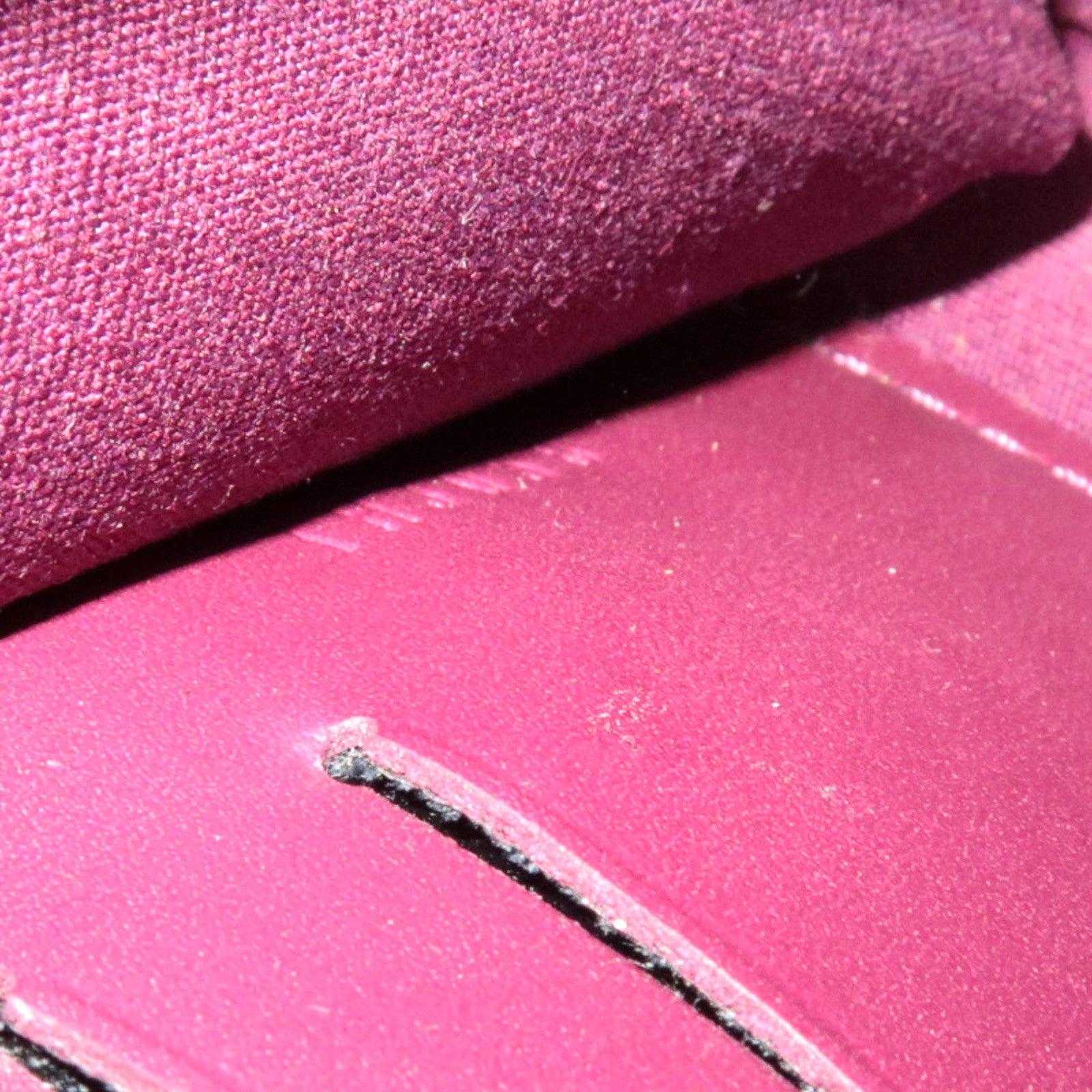 Louis Vuitton Monogram Vernis Sunset Boulevard Shoulder bag Violet M93571 TH3068 *Dust bag