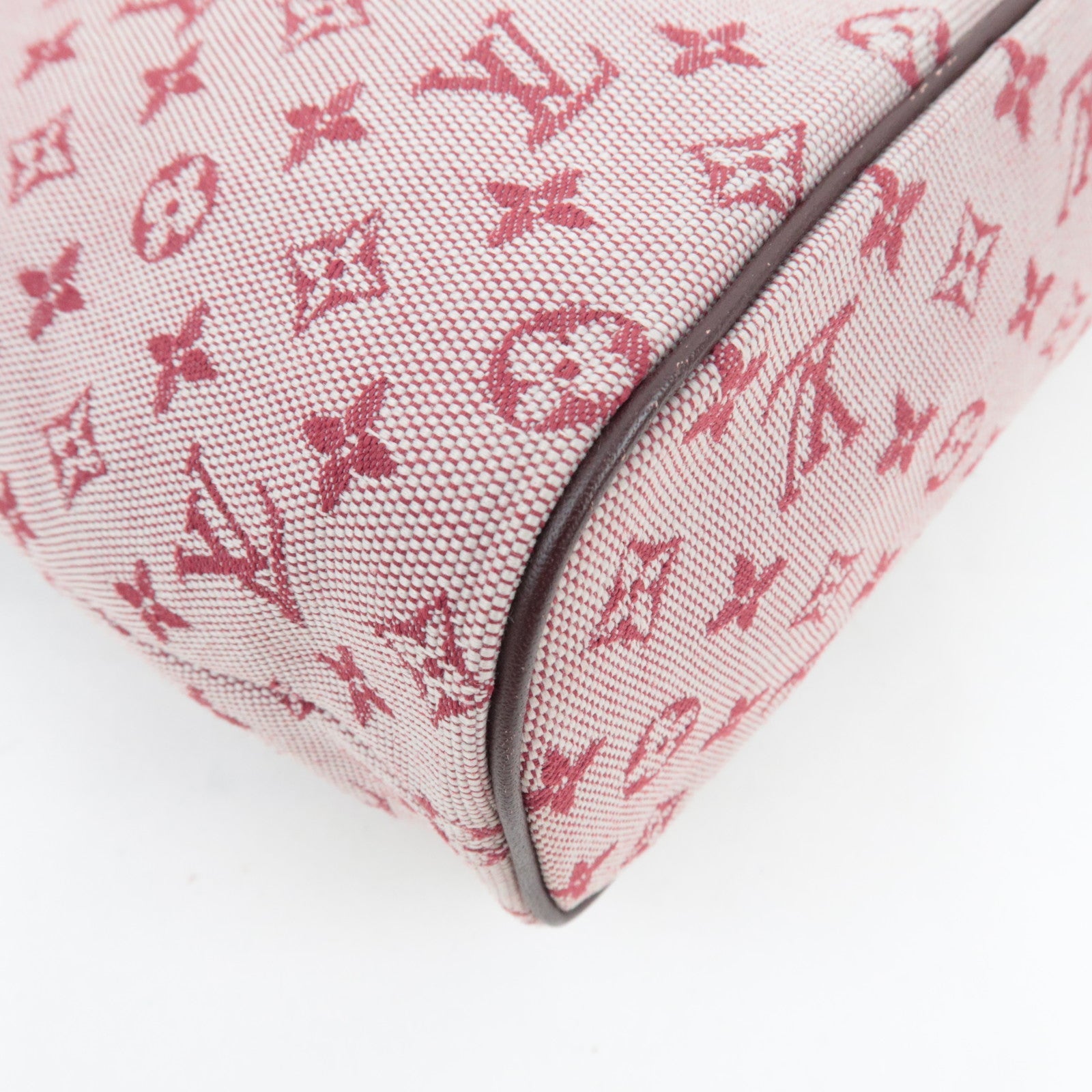 Louis Vuitton Monogram Mini Lucille PM Handbag Cerise M92678 SR1003 *Name tag