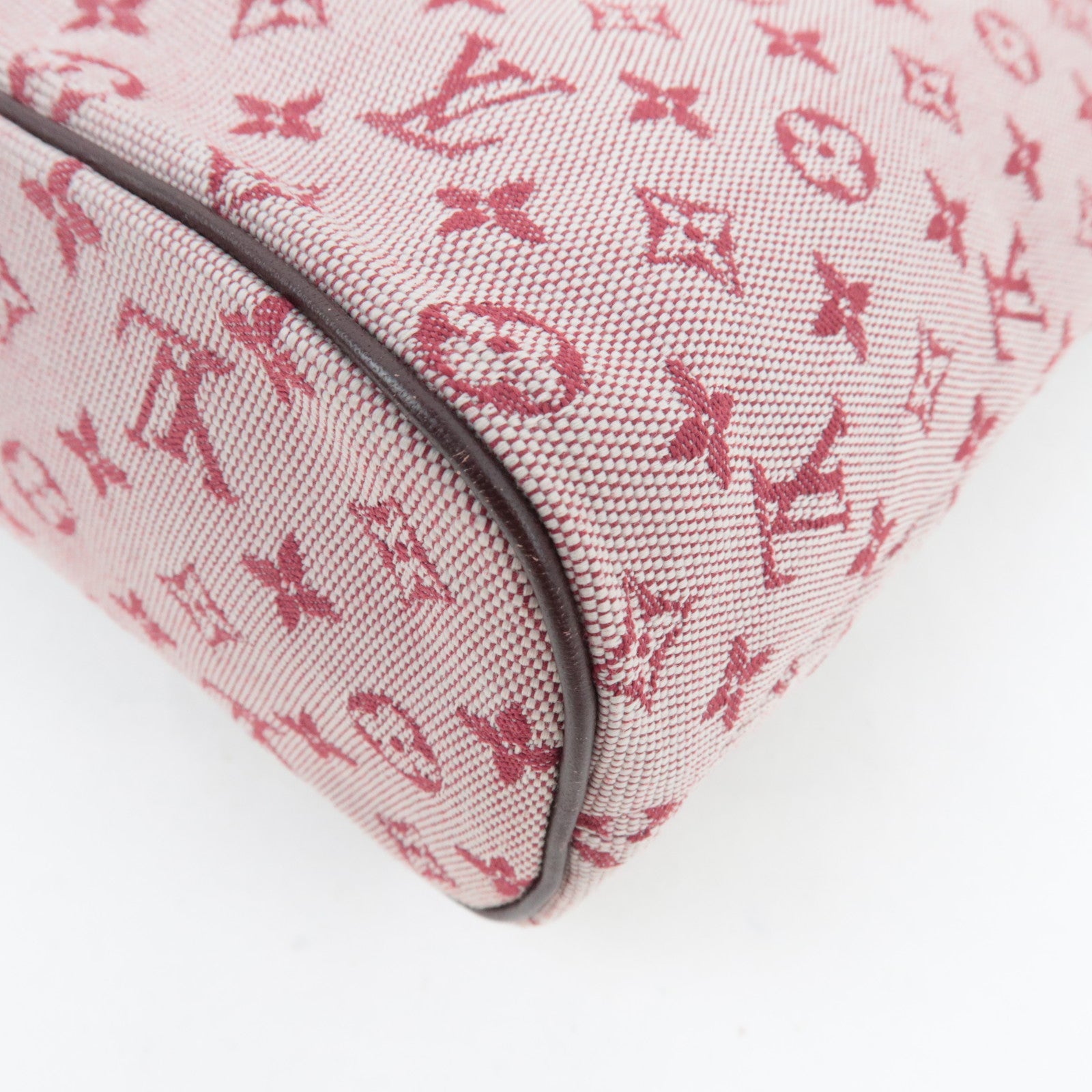 Louis Vuitton Monogram Mini Lucille PM Handbag Cerise M92678 SR1003 *Name tag