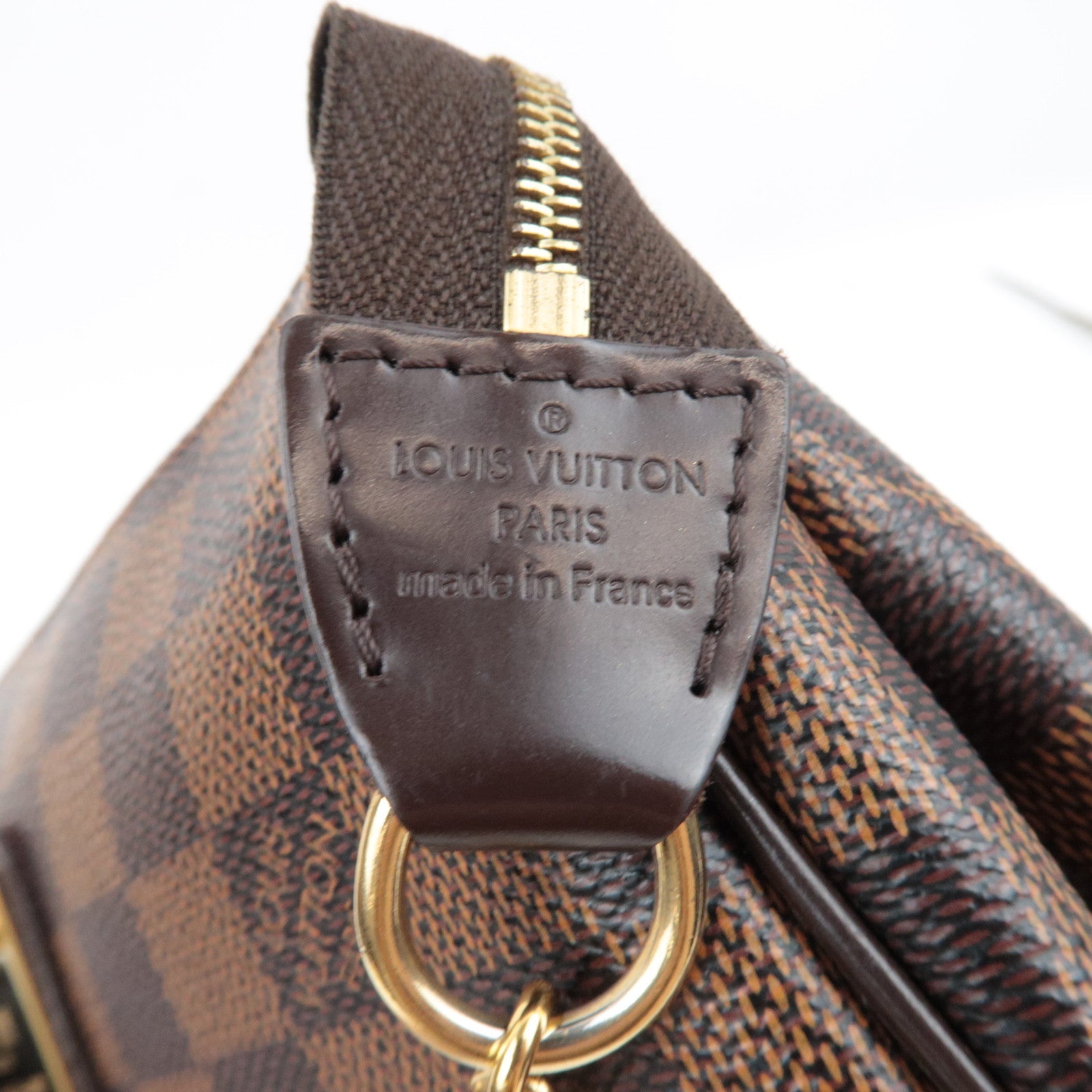 Louis Vuitton Damier Eva Chain Shoulder Bag N55213 AA4132 *Strap is missing