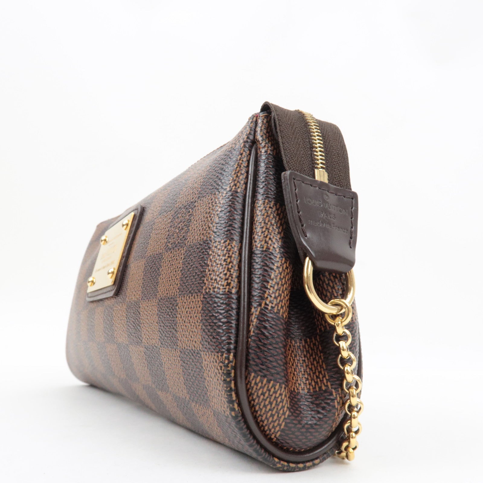 Louis Vuitton Damier Eva Chain Shoulder Bag N55213 AA4132 *Strap is missing