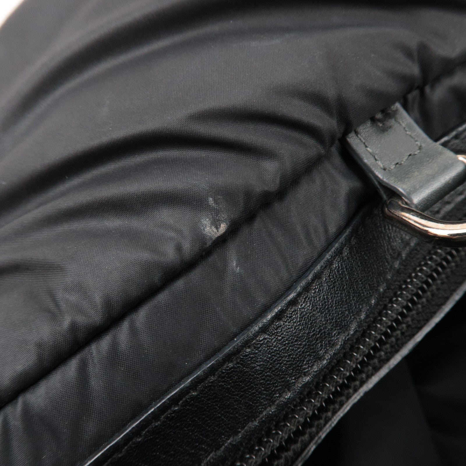 CHANEL Coco Cocoon Tote Bag Nylon Khaki Black A48610 *Dust bag