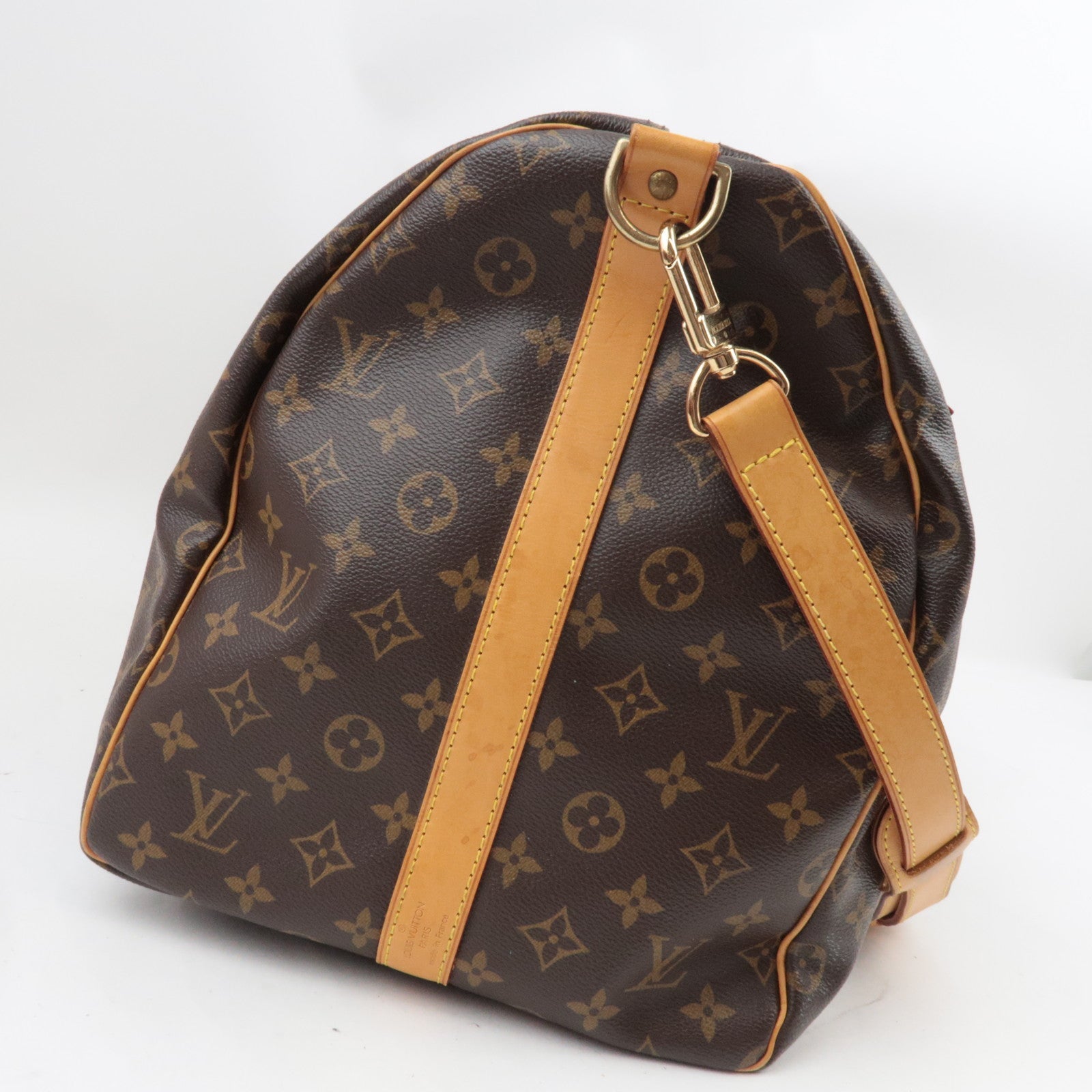 Louis Vuitton Monogram Keepall Bandouliere 55 Travel bag M41414 MB0055 *Strap, Name tag, Poignet