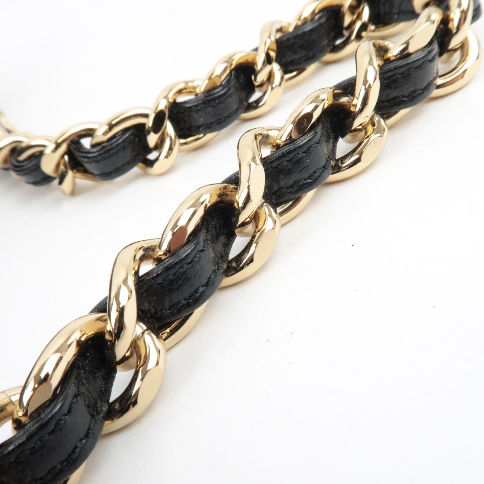 CHANEL Matelasse Chain Shoulder Bag Caviar Skin Black Gold HDW 6869839 *Box, Dust bag