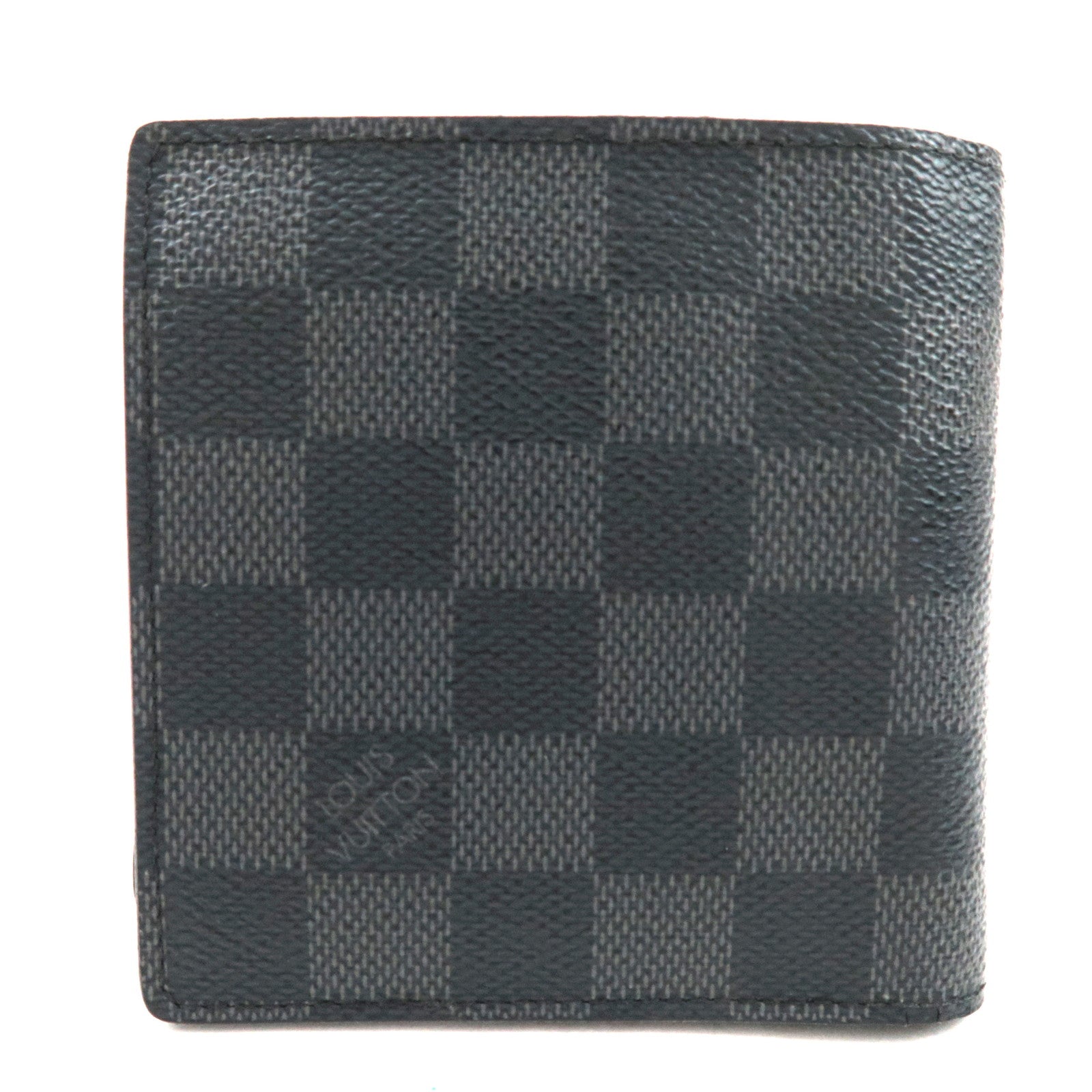 Louis Vuitton Damier Graphite Portefeuille Marco Bi-Fold Wallet N62664 CA0059