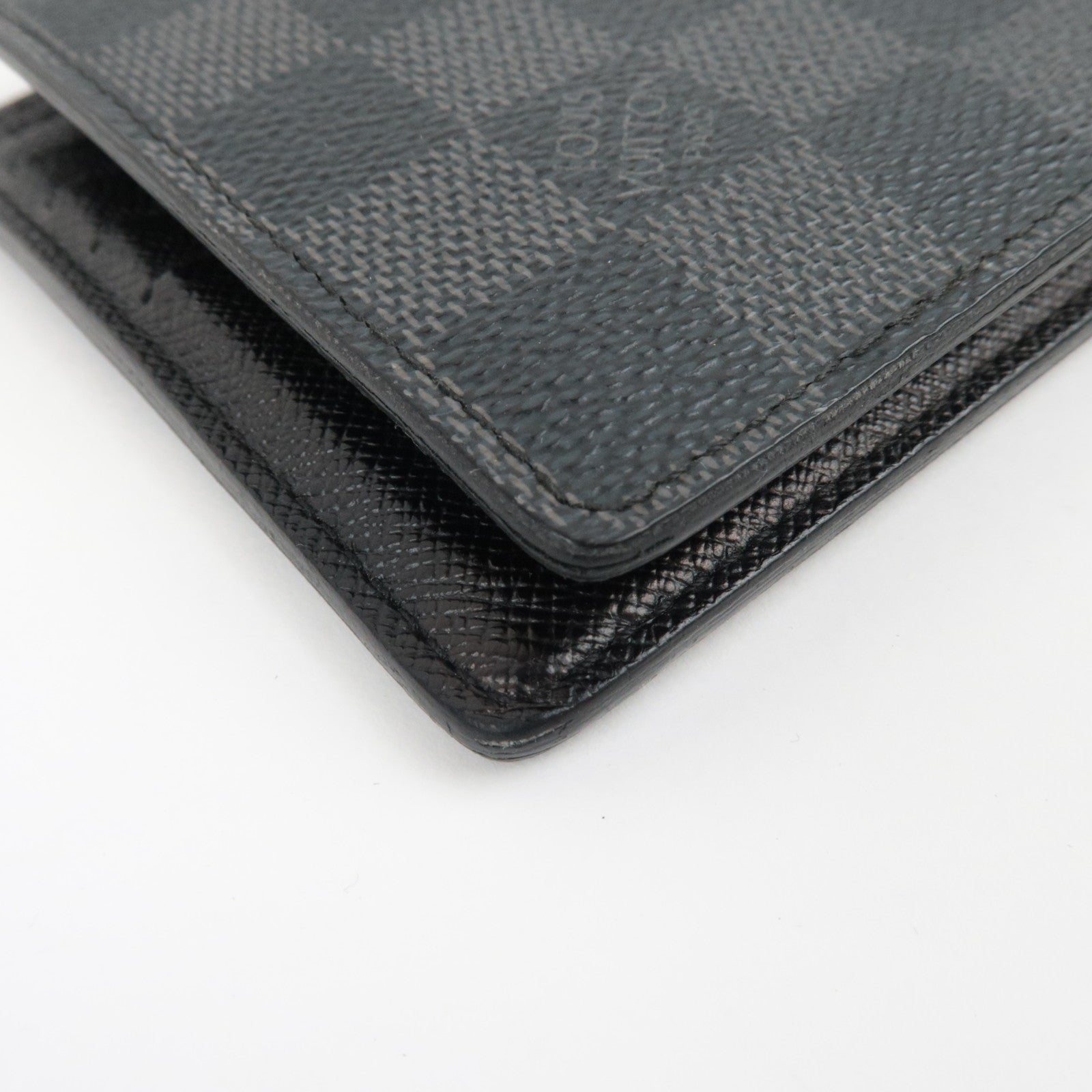 Louis Vuitton Damier Graphite Portefeuille Marco Bi-Fold Wallet N62664 CA0059