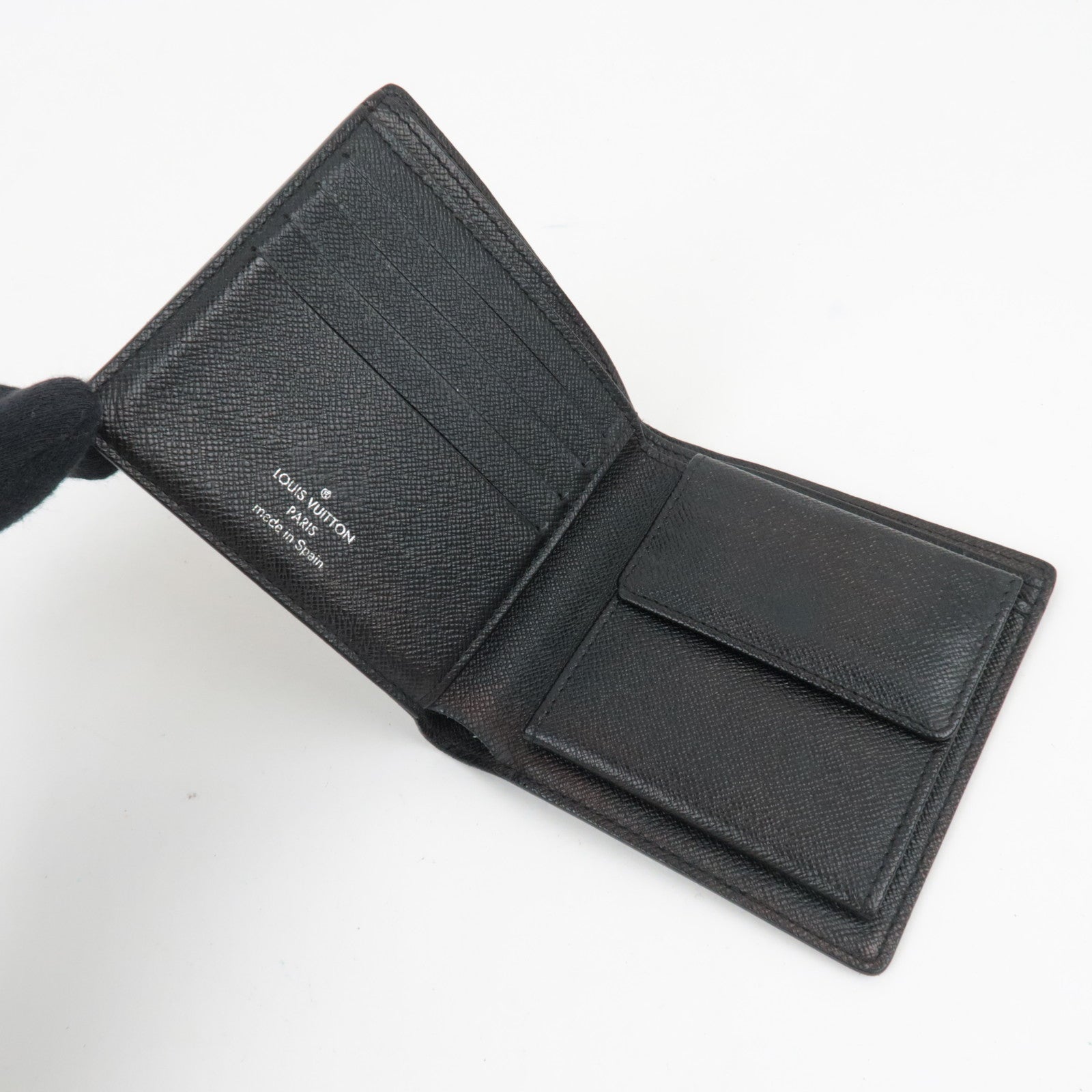 Louis Vuitton Damier Graphite Portefeuille Marco Bi-Fold Wallet N62664 CA0059