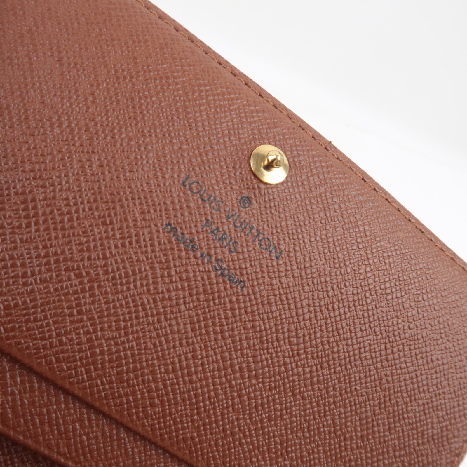 Louis Vuitton Monogram Porte Monnaie Billets Tresor Wallet M61730 CA0074