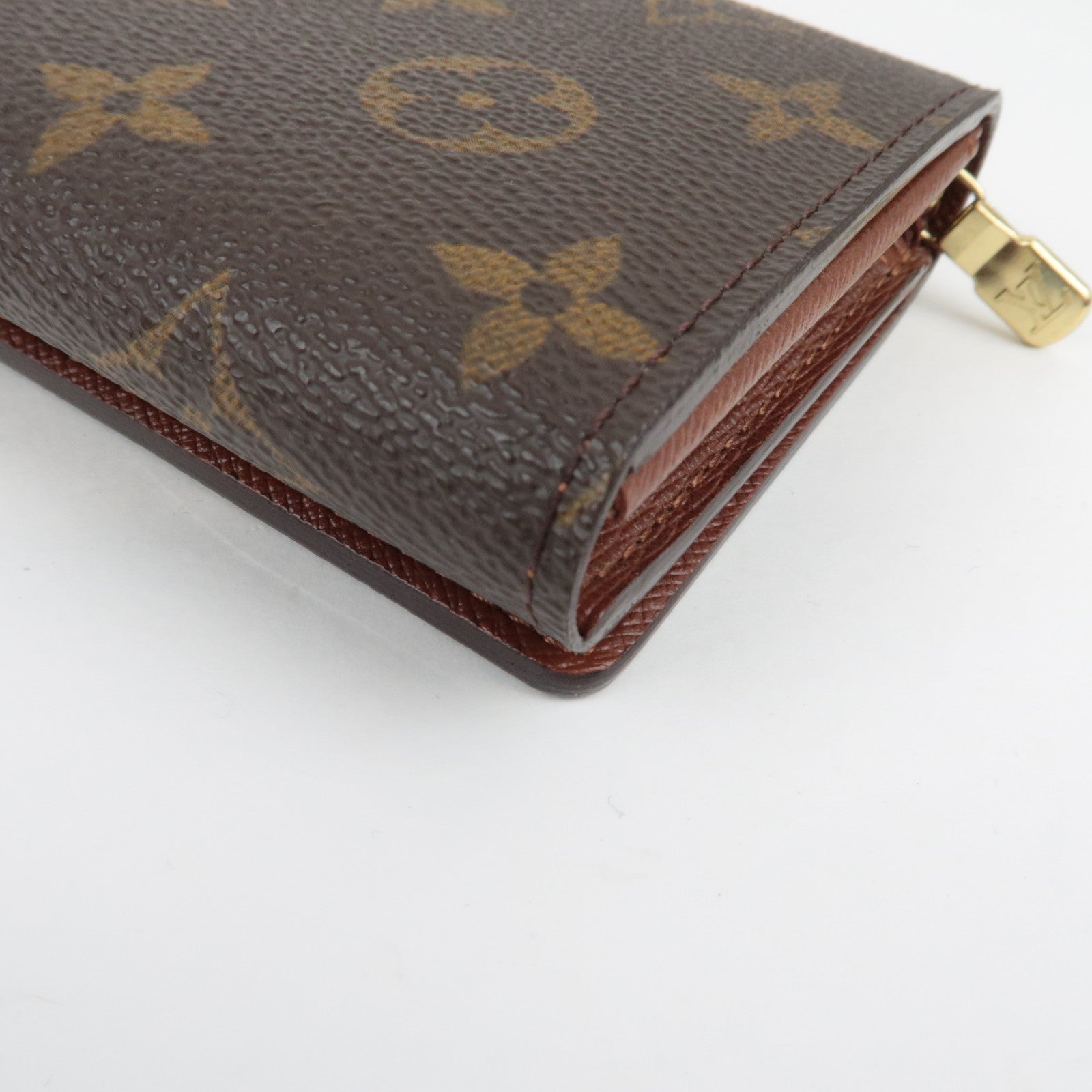 Louis Vuitton Monogram Porte Monnaie Billets Tresor Wallet M61730 CA0074