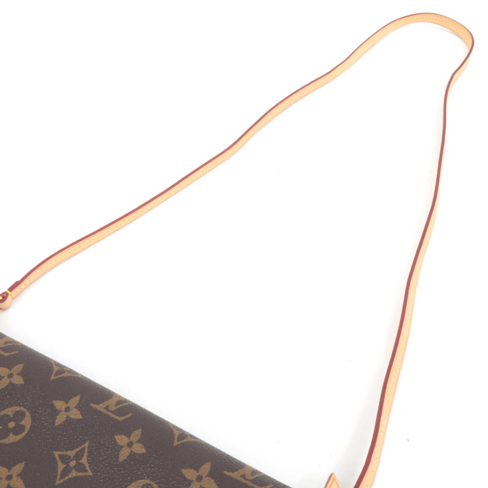 Louis Vuitton Monogram Favorite MM 2Way Shoulder Bag M40718 DU1126 *Strap