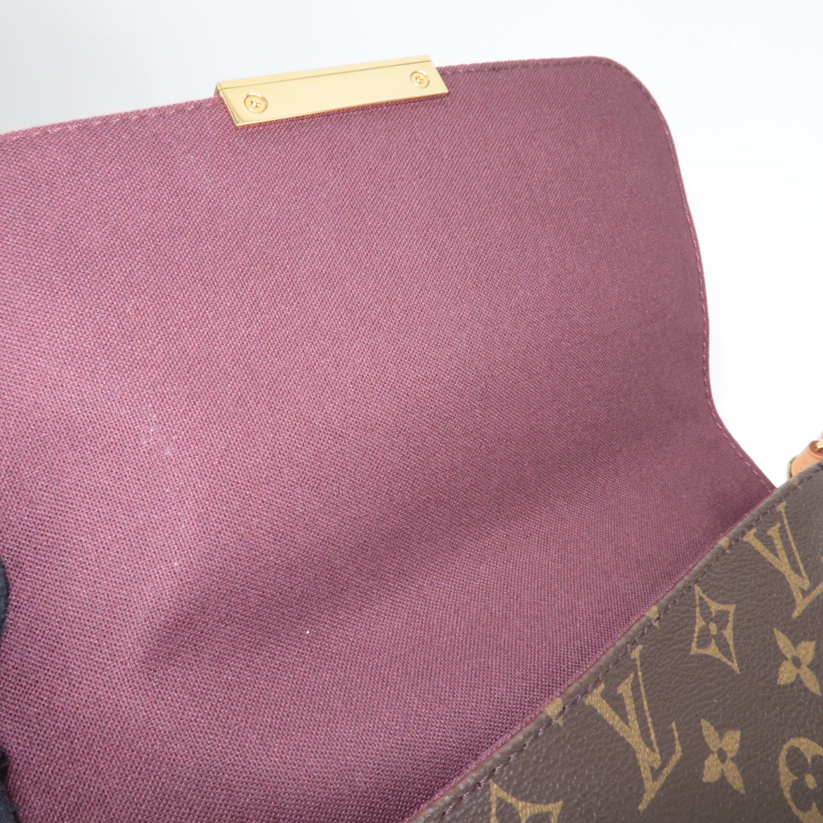 Louis Vuitton Monogram Favorite MM 2Way Shoulder Bag M40718 DU1126 *Strap