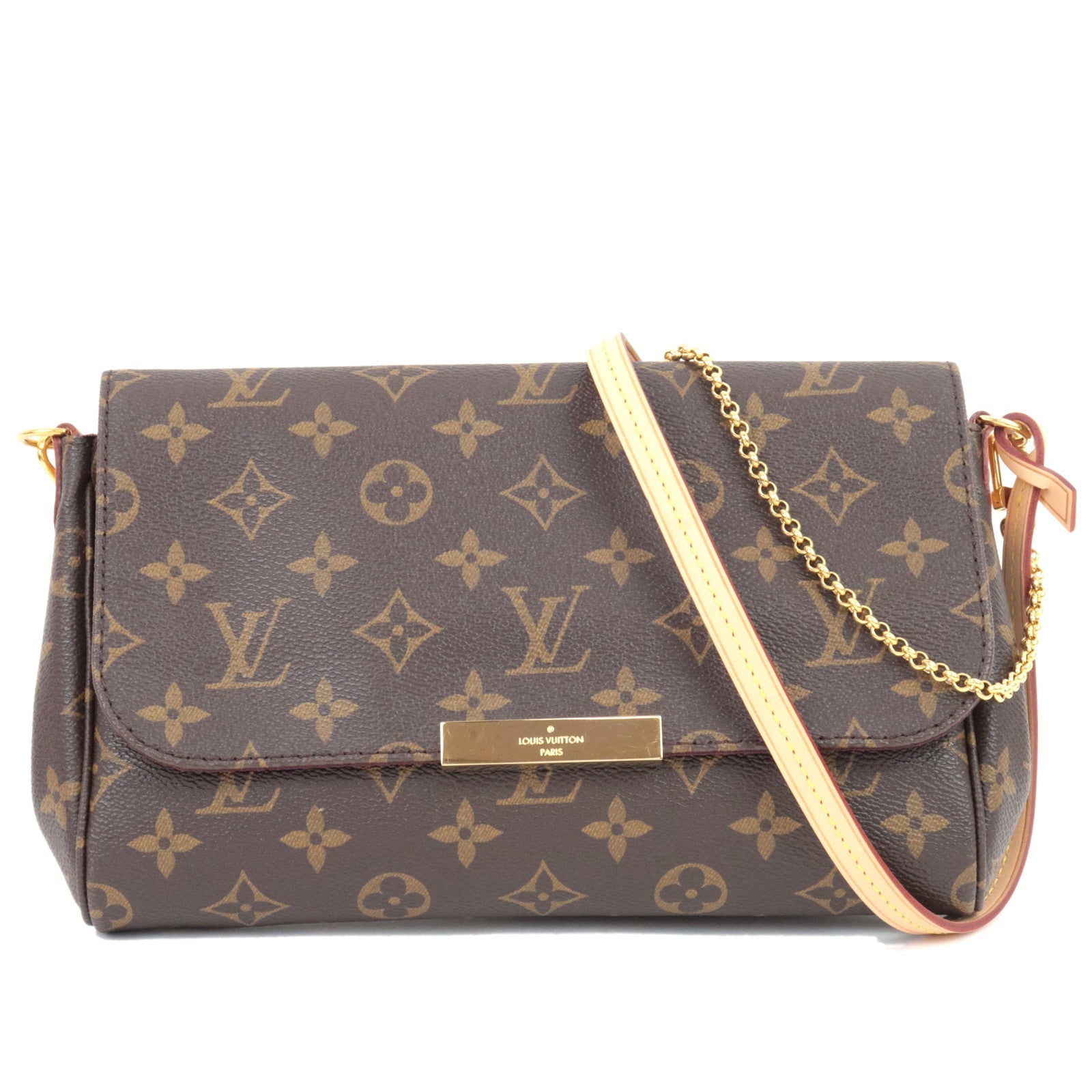 Louis Vuitton Monogram Favorite MM 2Way Shoulder Bag M40718 DU1126 *Strap77255