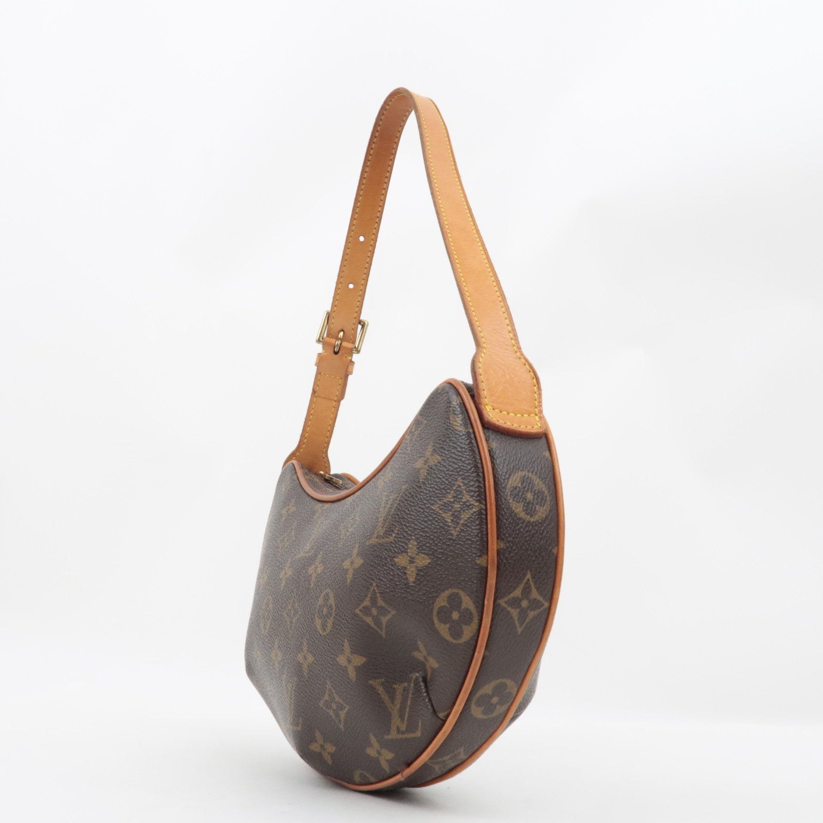 Louis Vuitton Monogram Pochette Croissant Shoulder Bag M51510 MI0073