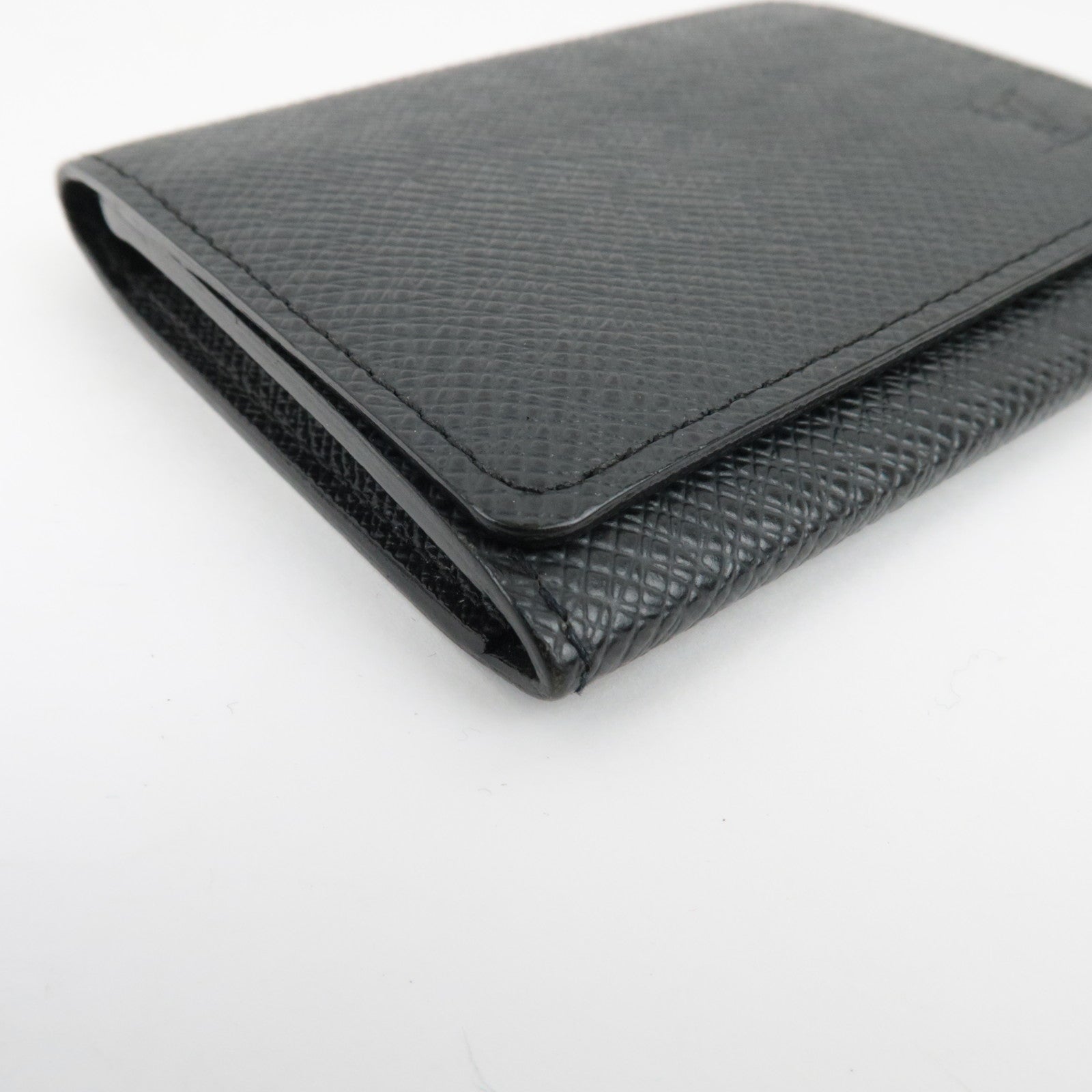 Louis Vuitton Taiga Envelope Carte De Visite Card Case Ardoise M30922 CA3077