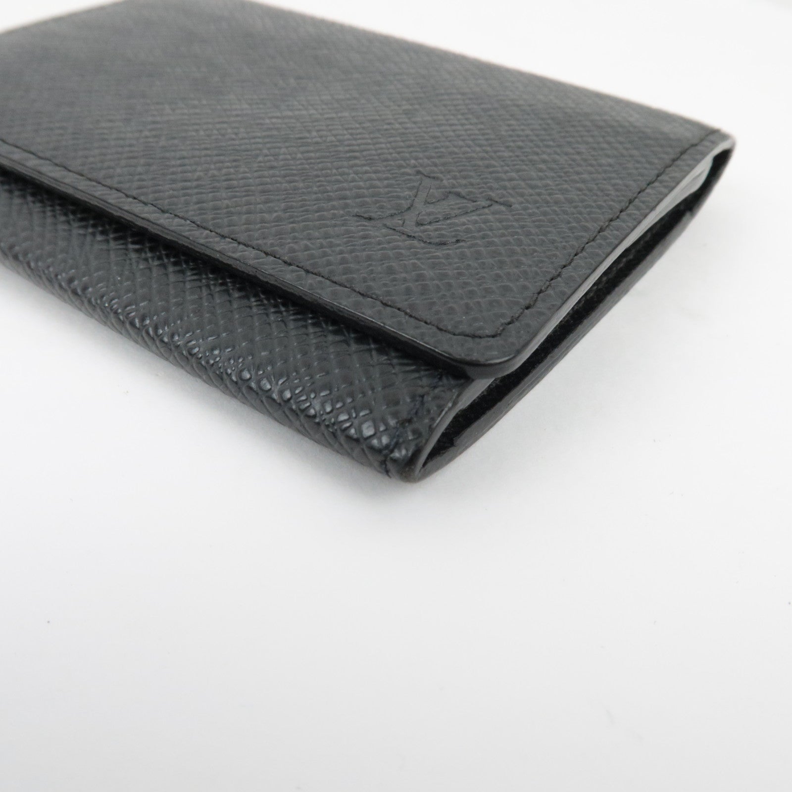 Louis Vuitton Taiga Envelope Carte De Visite Card Case Ardoise M30922 CA3077