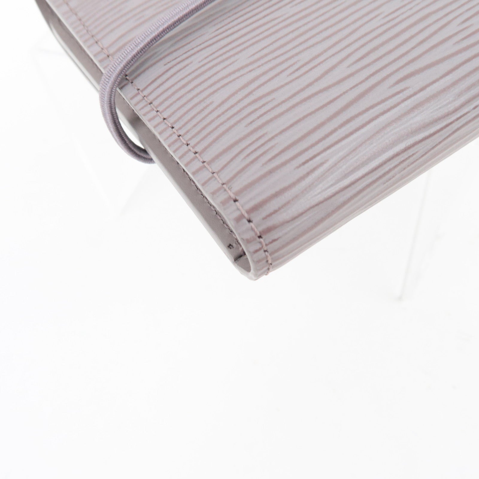 Louis Vuitton Epi Portefeuille Elastic Wallet Lilac M6346B MI0081
