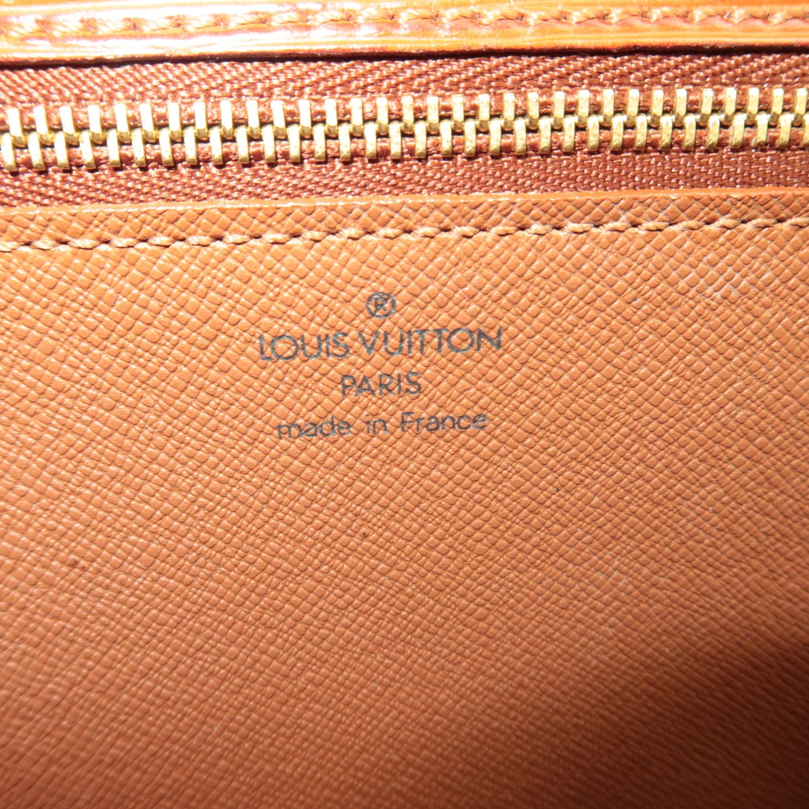 Louis Vuitton Epi Sellier Dragonne Clutch Bag Kenya Brown M52613 TH0947 *Keys