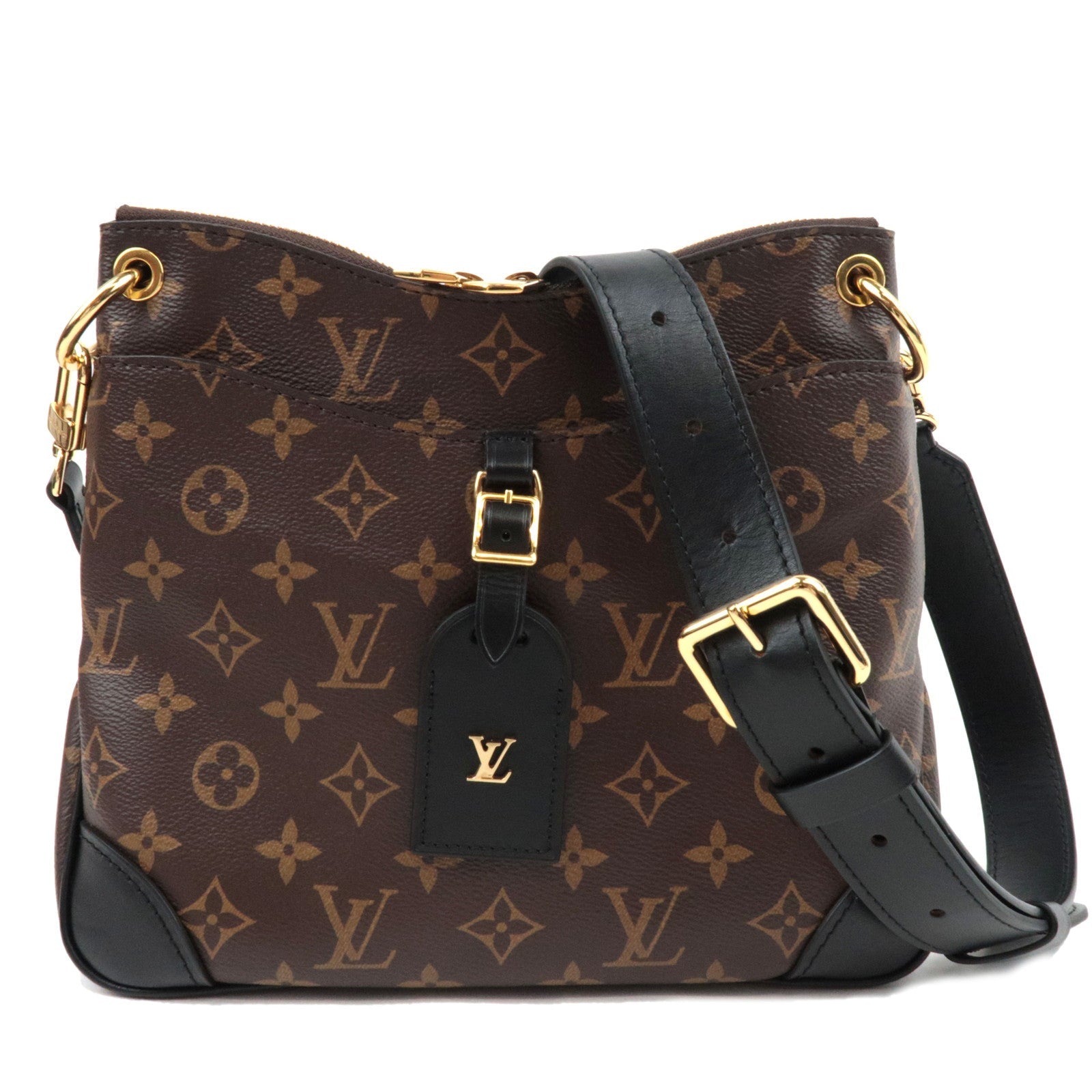Louis Vuitton Monogram Odeon NM PM shoulder Bag M45353 RFID *Strap77284