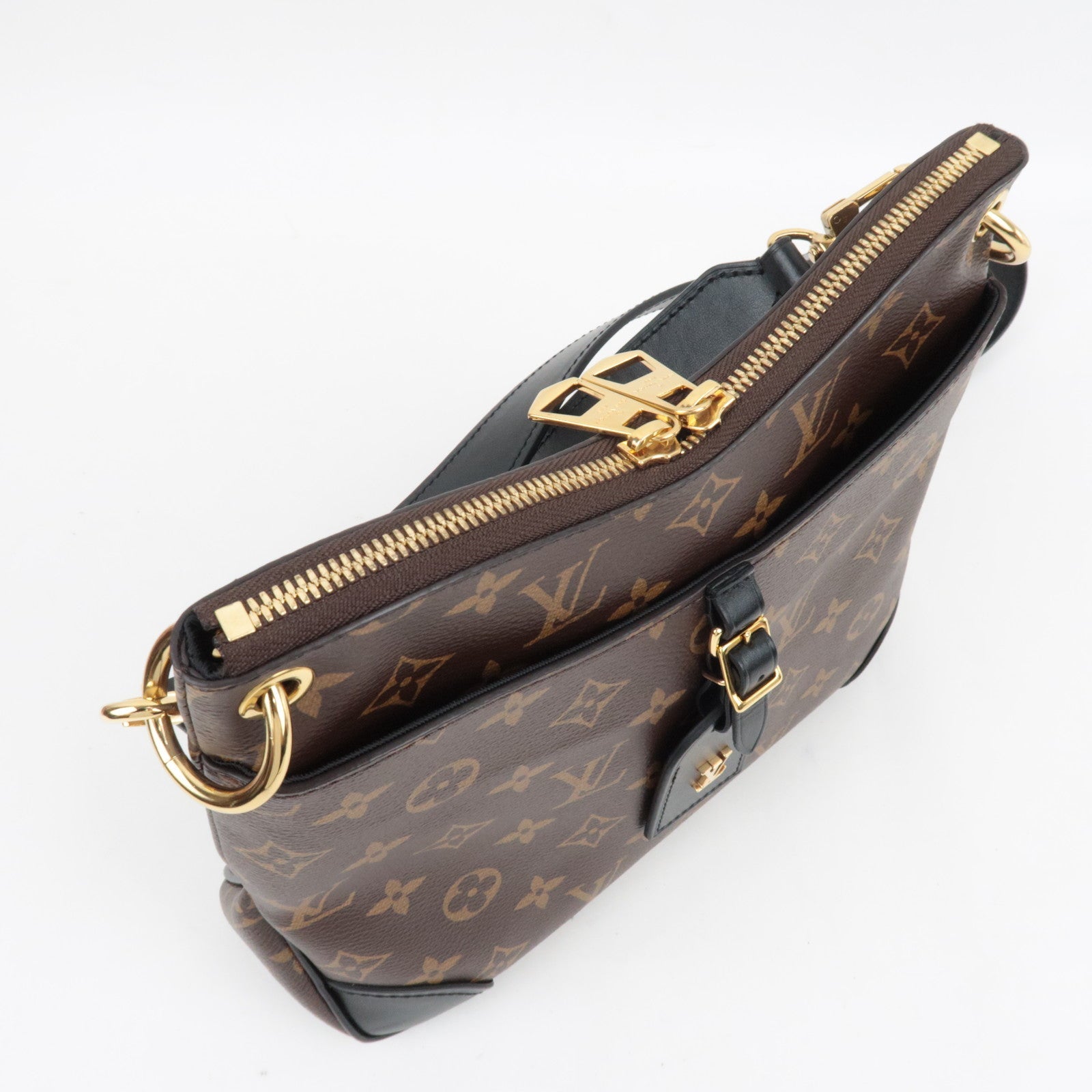 Louis Vuitton Monogram Odeon NM PM shoulder Bag M45353 RFID *Strap