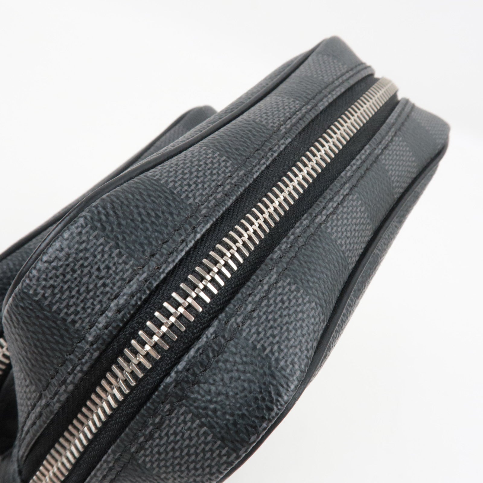 Louis Vuitton Damier Graphite Rem Shoulder Bag N41446 TH3098