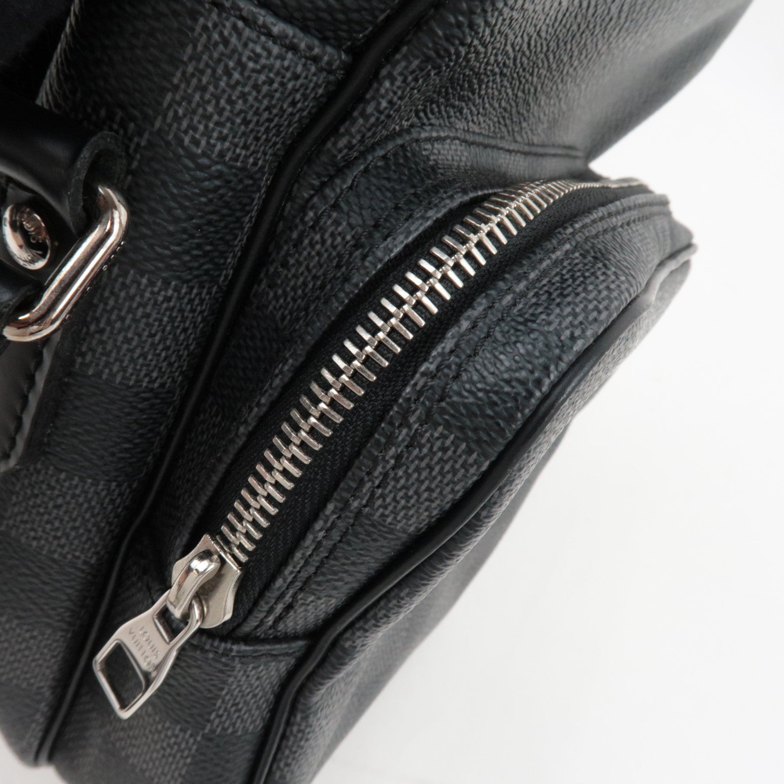 Louis Vuitton Damier Graphite Rem Shoulder Bag N41446 TH3098