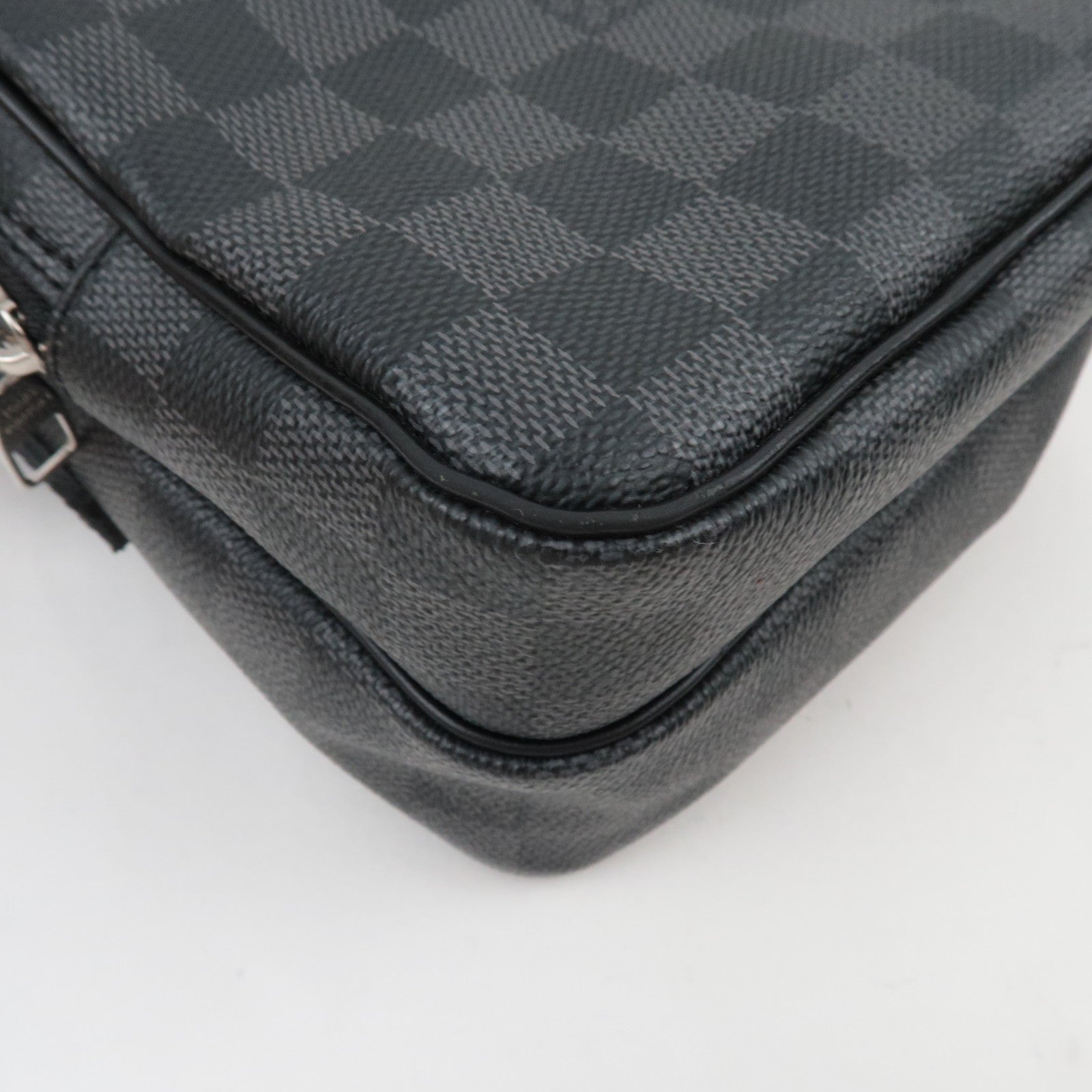 Louis Vuitton Damier Graphite Rem Shoulder Bag N41446 TH3098