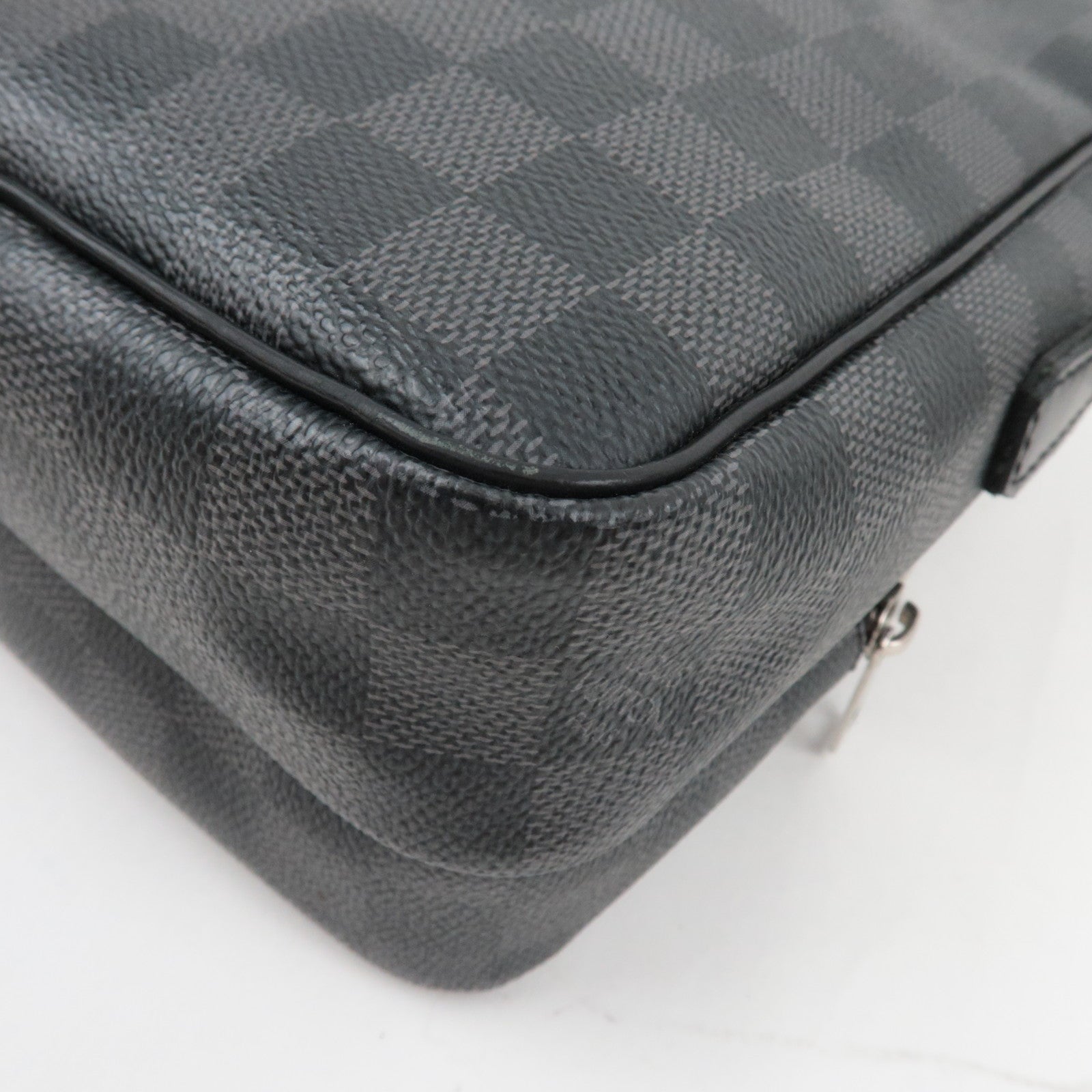 Louis Vuitton Damier Graphite Rem Shoulder Bag N41446 TH3098