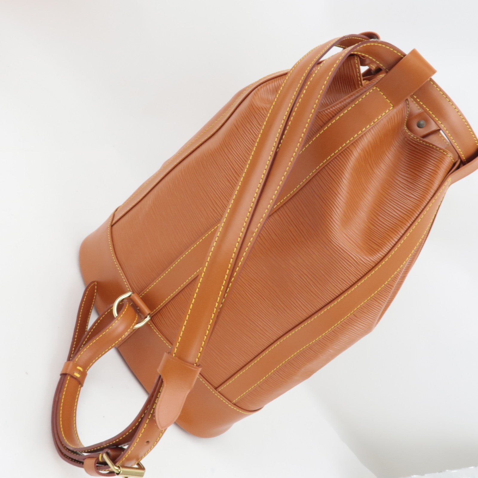 Louis Vuitton Epi Randonnee PM Shoulder Bag Zipang Gold M52358 AR0995