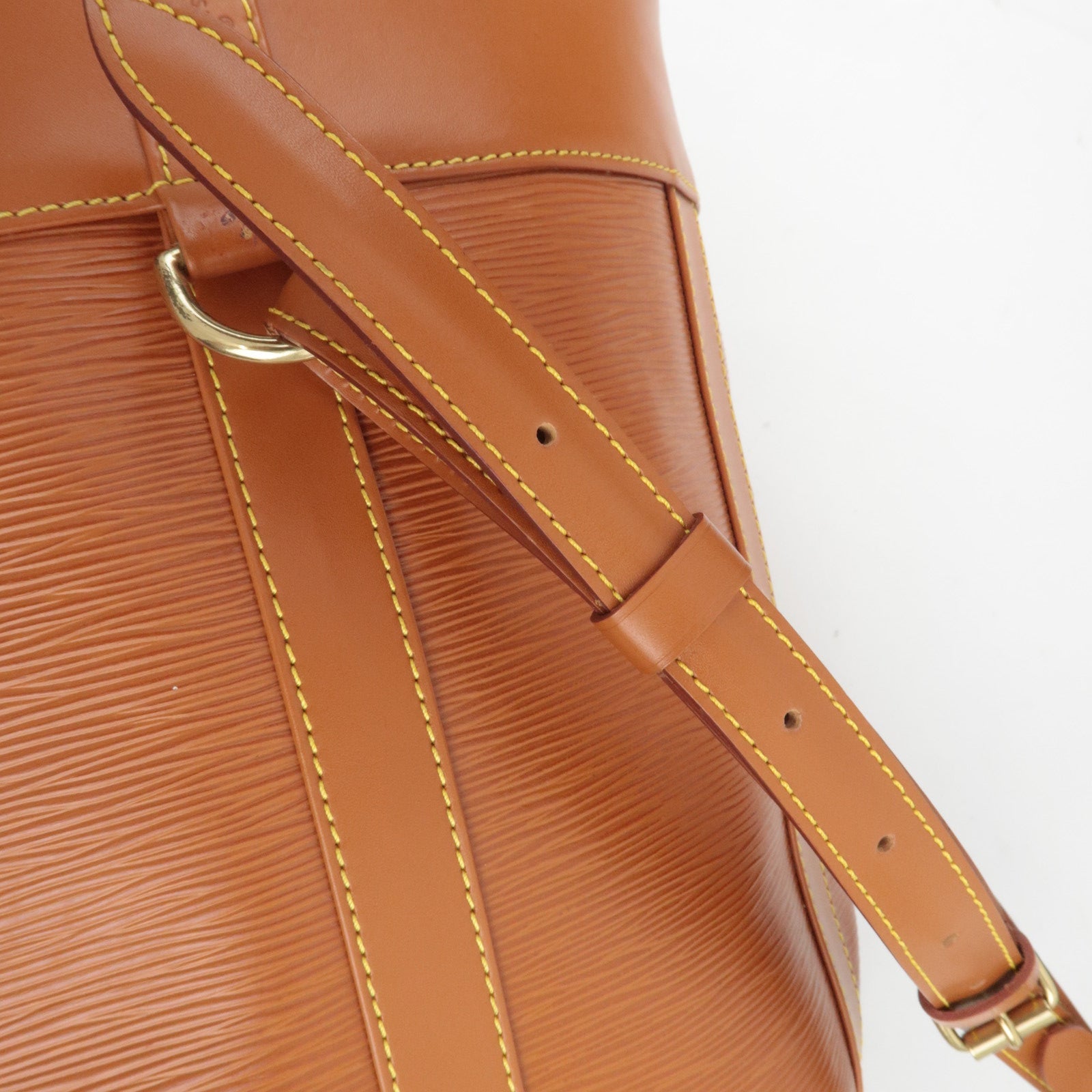 Louis Vuitton Epi Randonnee PM Shoulder Bag Zipang Gold M52358 AR0995