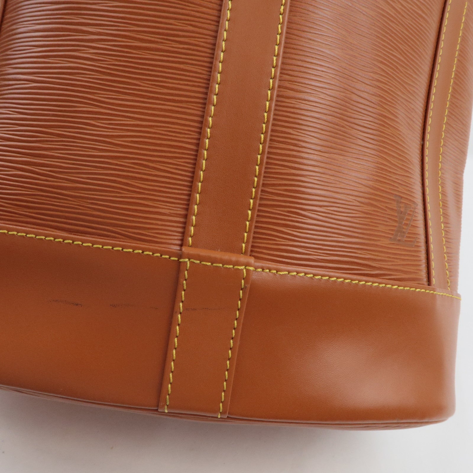 Louis Vuitton Epi Randonnee PM Shoulder Bag Zipang Gold M52358 AR0995