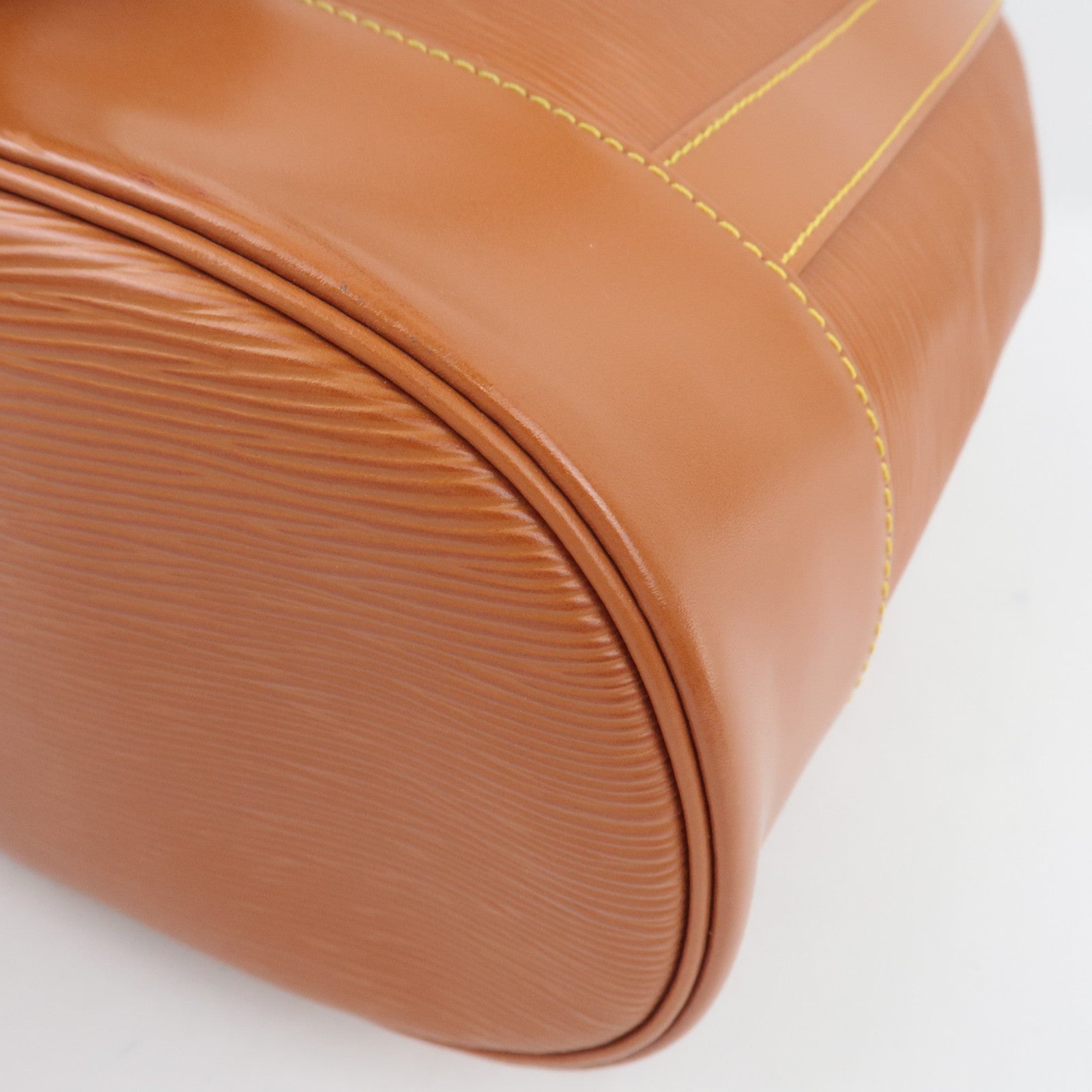 Louis Vuitton Epi Randonnee PM Shoulder Bag Zipang Gold M52358 AR0995