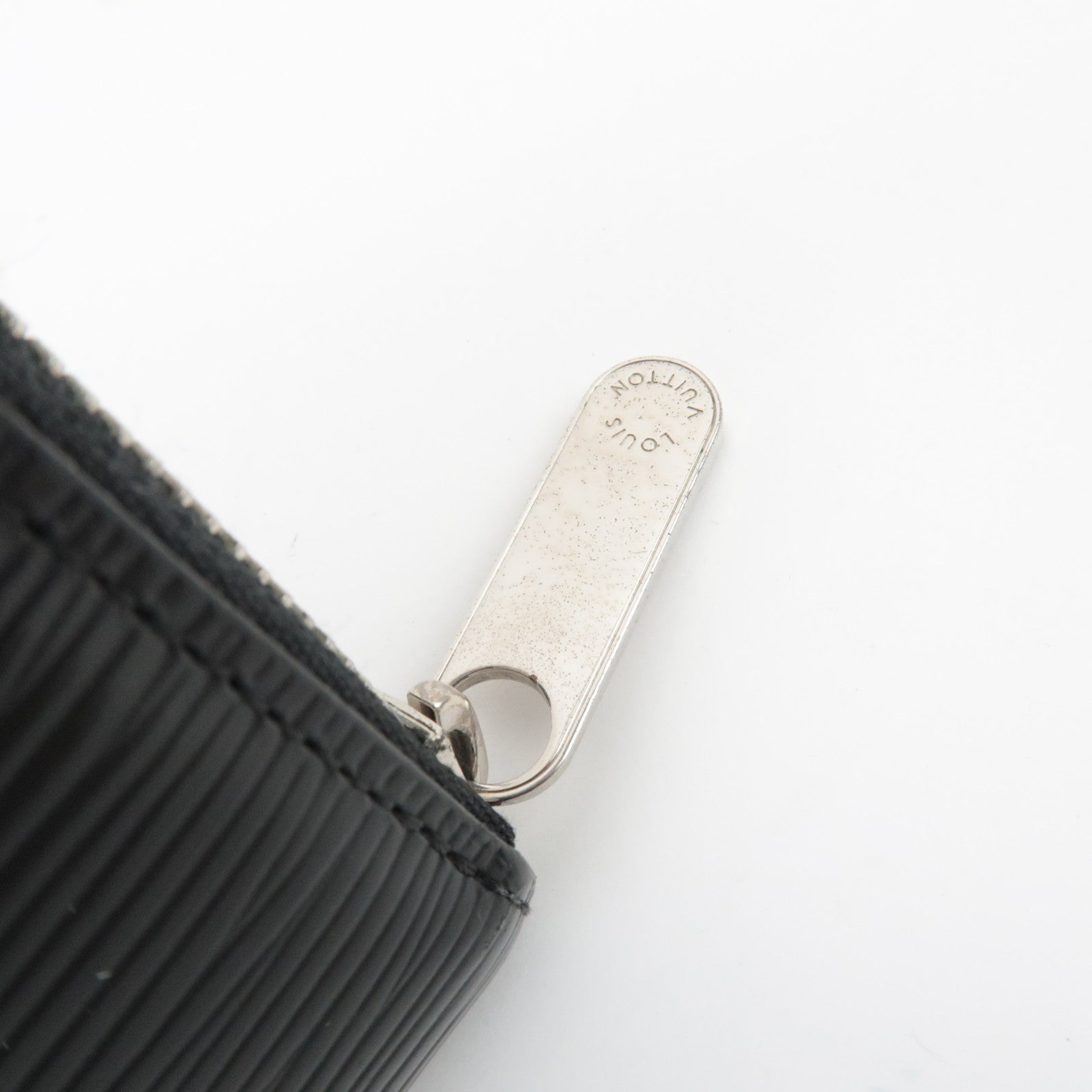Louis Vuitton Epi Zippy Long Wallet Noir M60072 CA3172 *Box, Dust bag