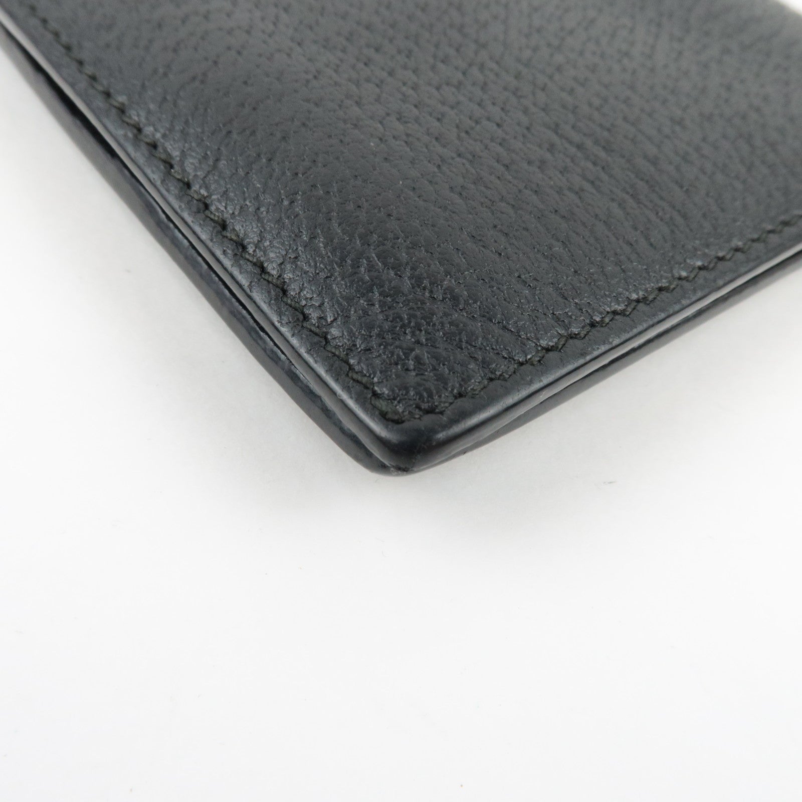 Gucci GG Marmont Bi-Fold Wallet Leather Black 428725 *Box, Dust bag