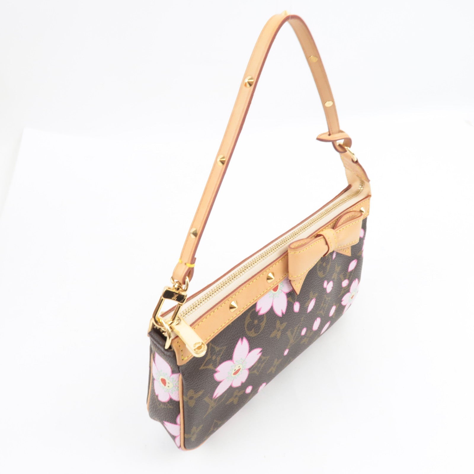 Louis Vuitton Monogram Cherry Blossom Pochette Accessoires M92006 AR0013 *Box, Dust bag