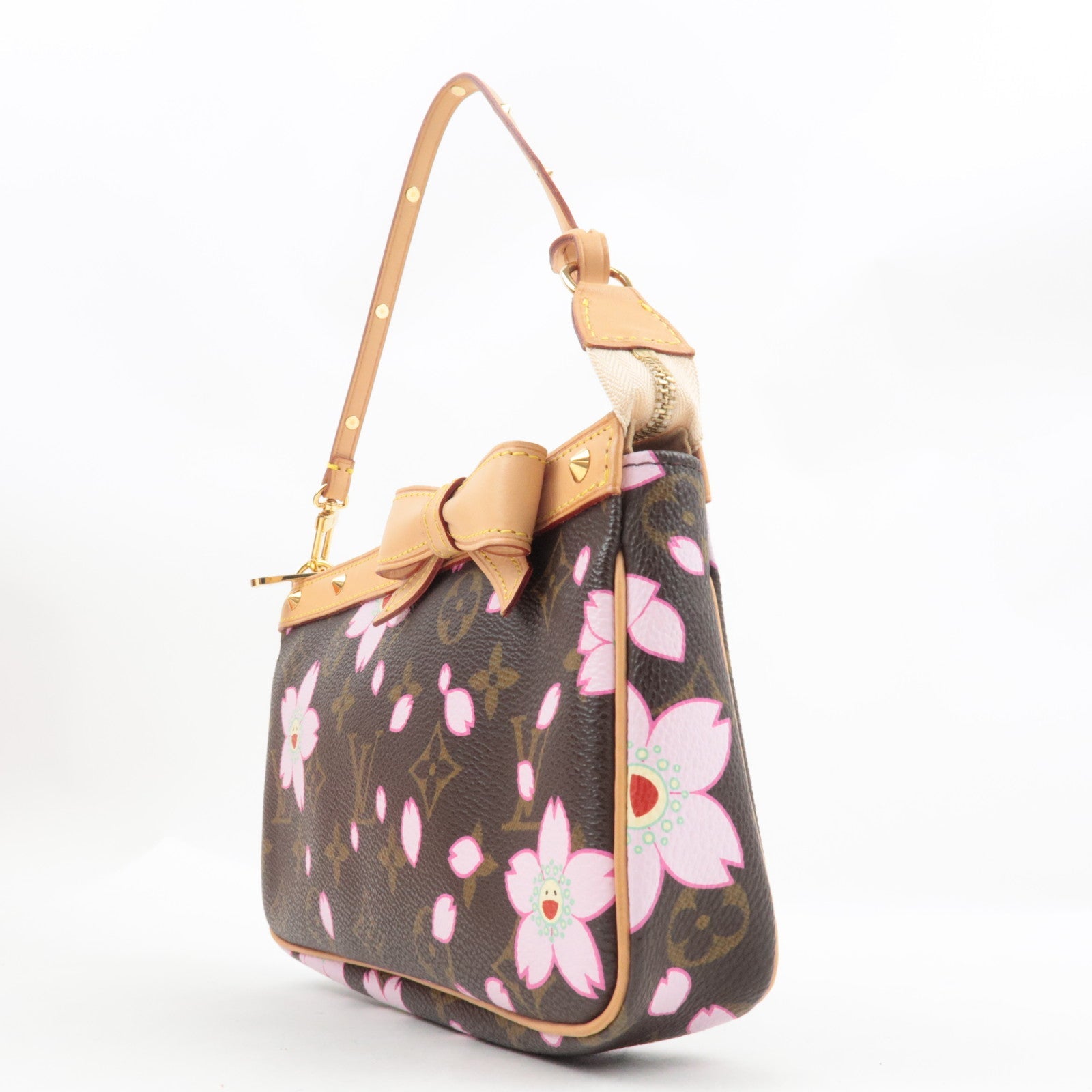 Louis Vuitton Monogram Cherry Blossom Pochette Accessoires M92006 AR0013 *Box, Dust bag