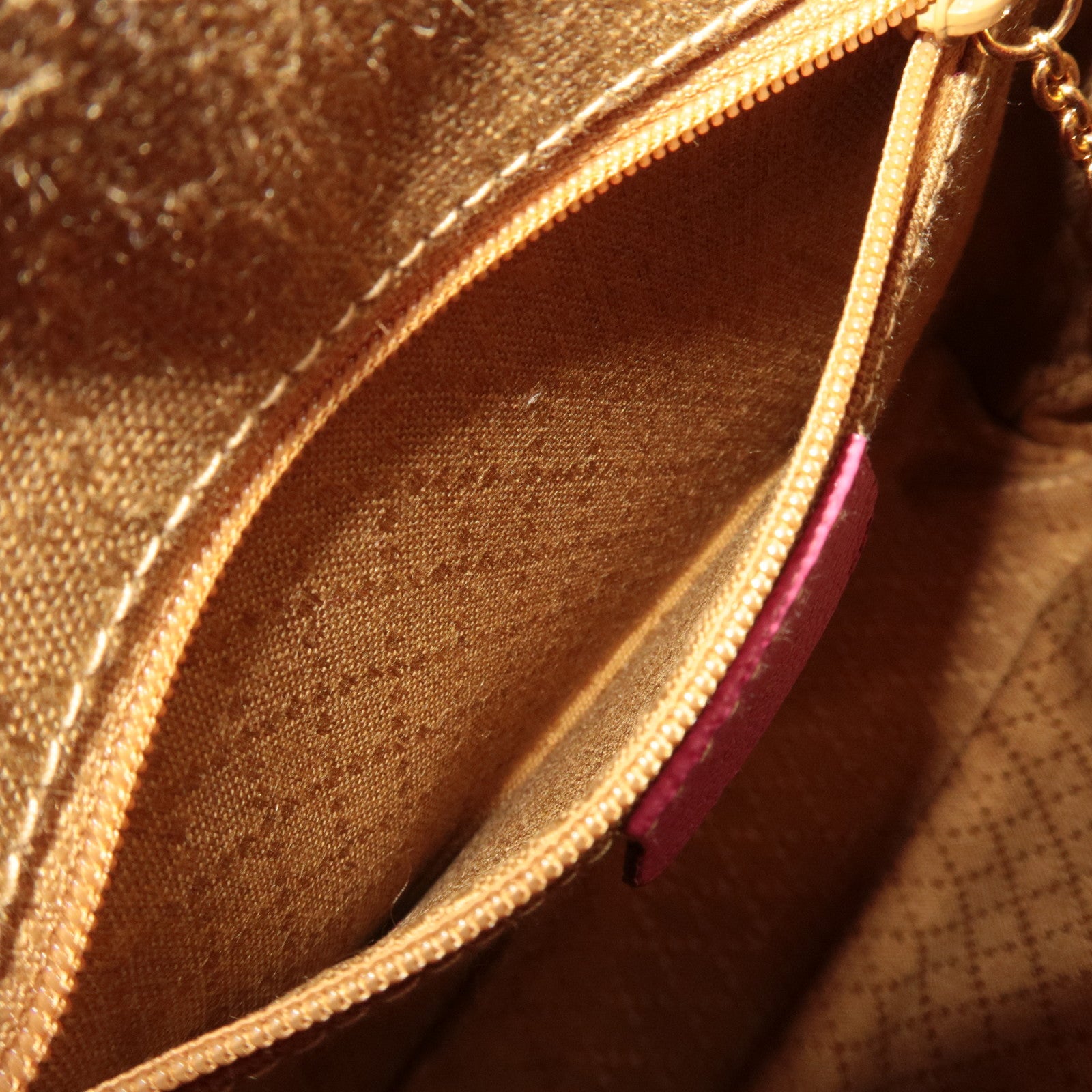 GUCCI Bamboo Backpack Suede Pink 003.1705