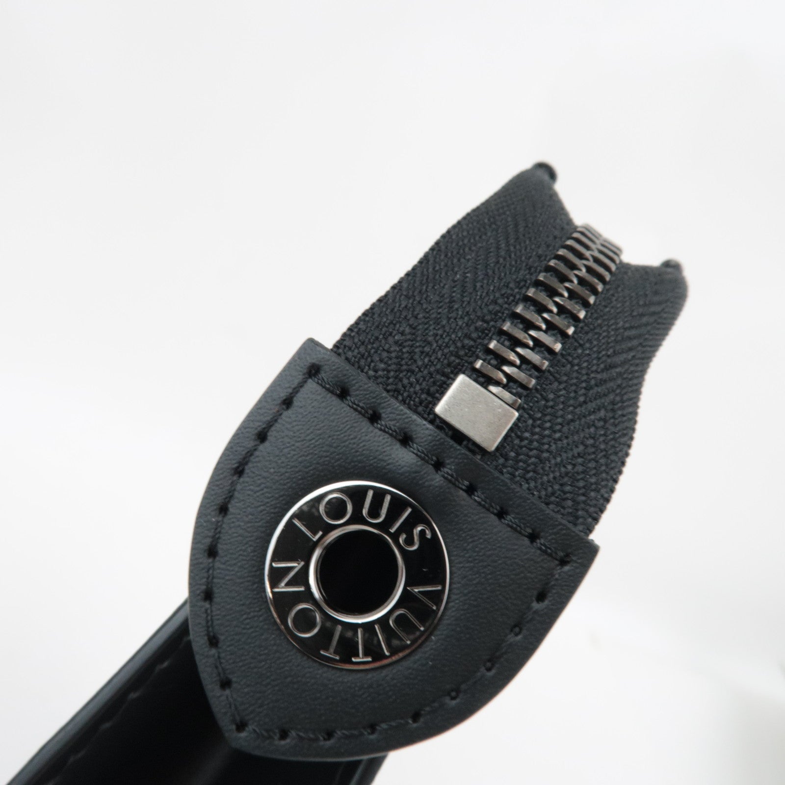 Louis Vuitton Monogram Eclipse Pochette Voyage MM Clutch Bag M61692 RFID *Dust bag