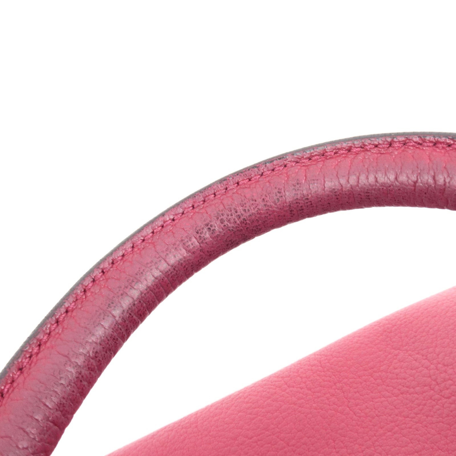 LOEWE Amazona 36 Hand Bag Leather Red *Dust bag, Key Lock, Crochette