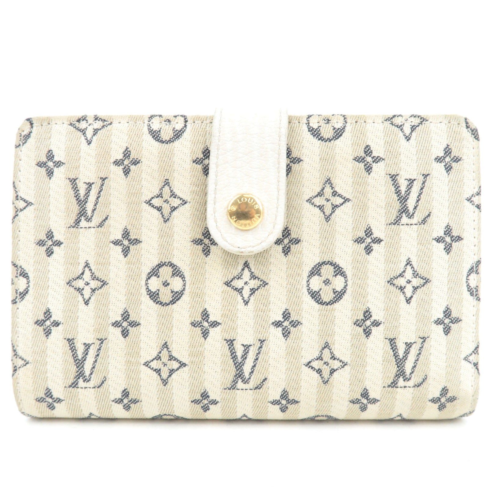 Louis Vuitton Monogram Mini Lin Porte Monnaie Viennois Wallet Croisette M95659 TH3067 77398