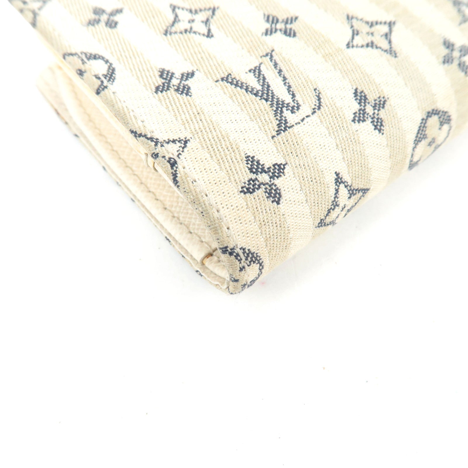 Louis Vuitton Monogram Mini Lin Porte Monnaie Viennois Wallet Croisette M95659 TH3067