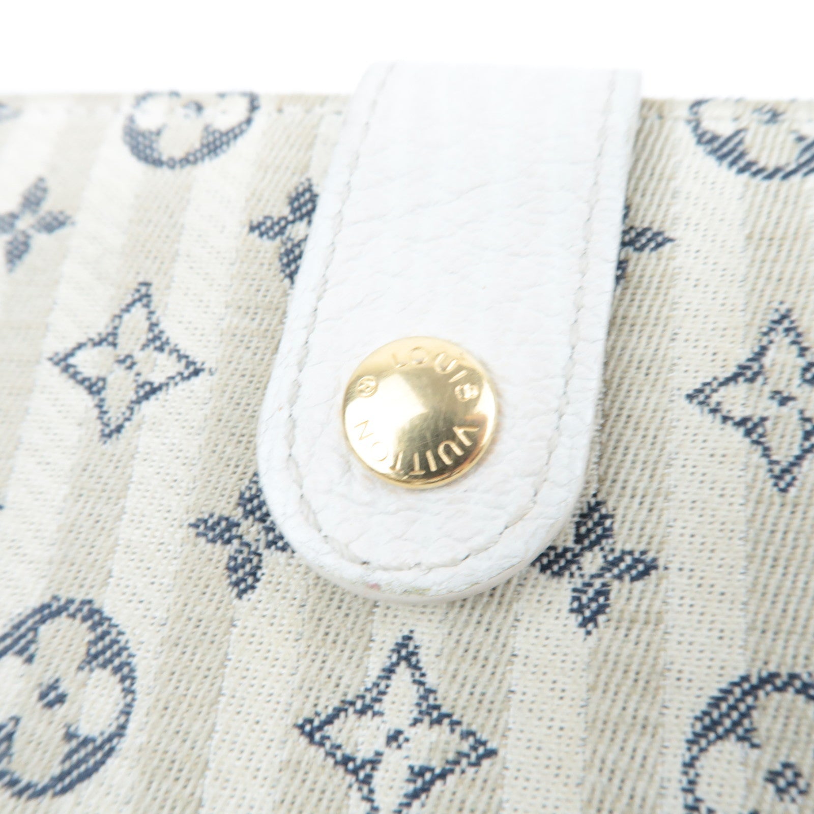 Louis Vuitton Monogram Mini Lin Porte Monnaie Viennois Wallet Croisette M95659 TH3067