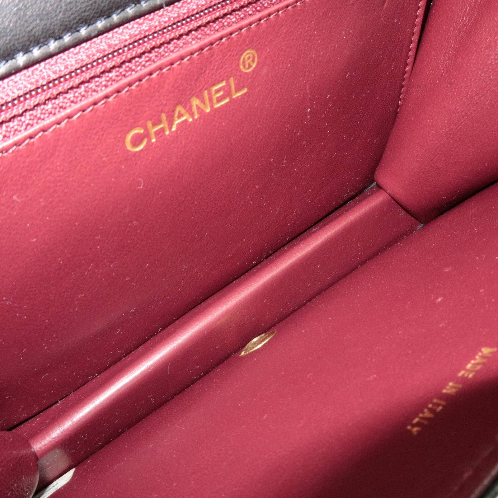 CHANEL Matelasse Full Flap Chain Shoulder Bag Lambskin Black Gold HDW 5136933 *Box, Dust bag, G card