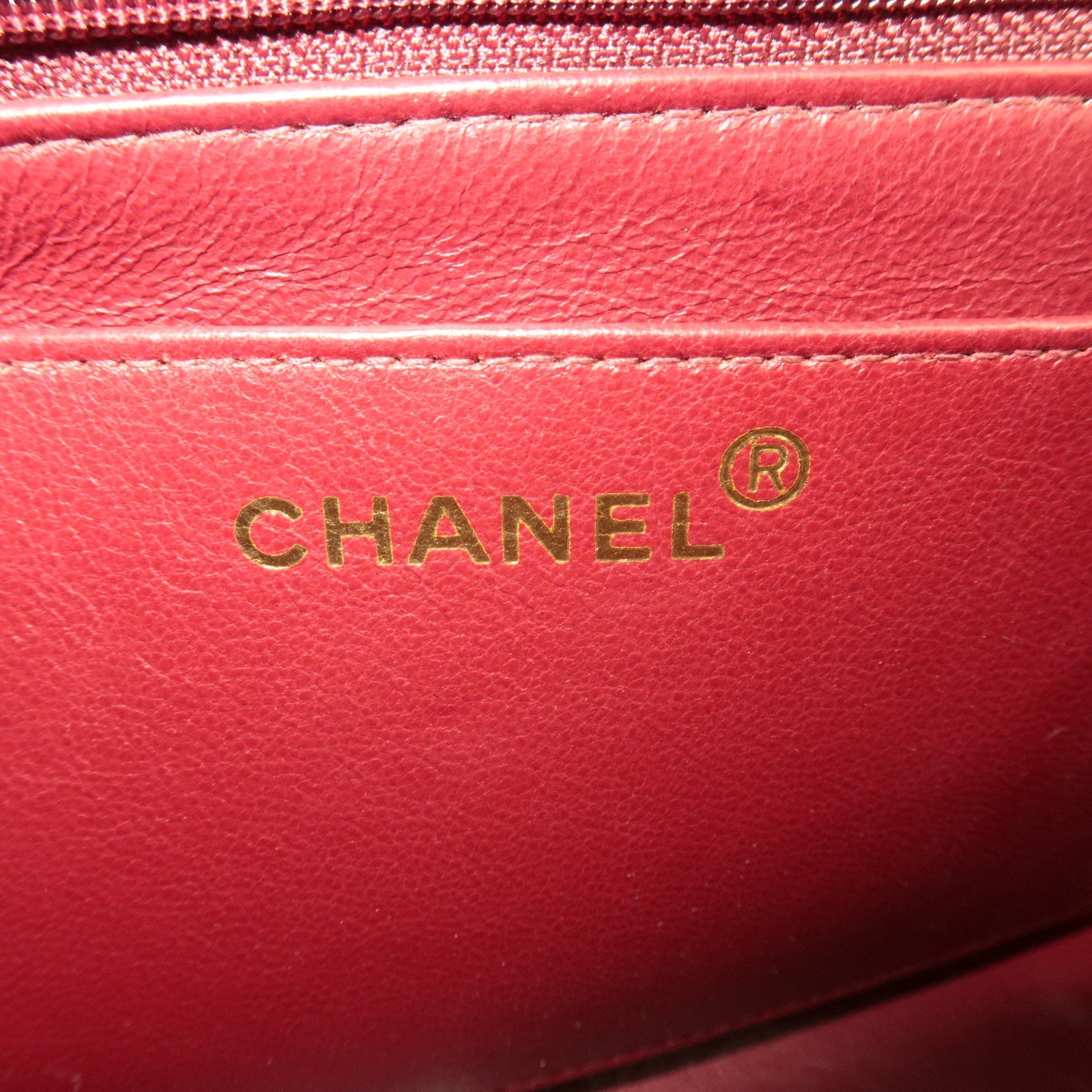 CHANEL Diana Matelasse 25 Chain Shoulder Bag Lambskin Black Gold HDW 3100311 *G card