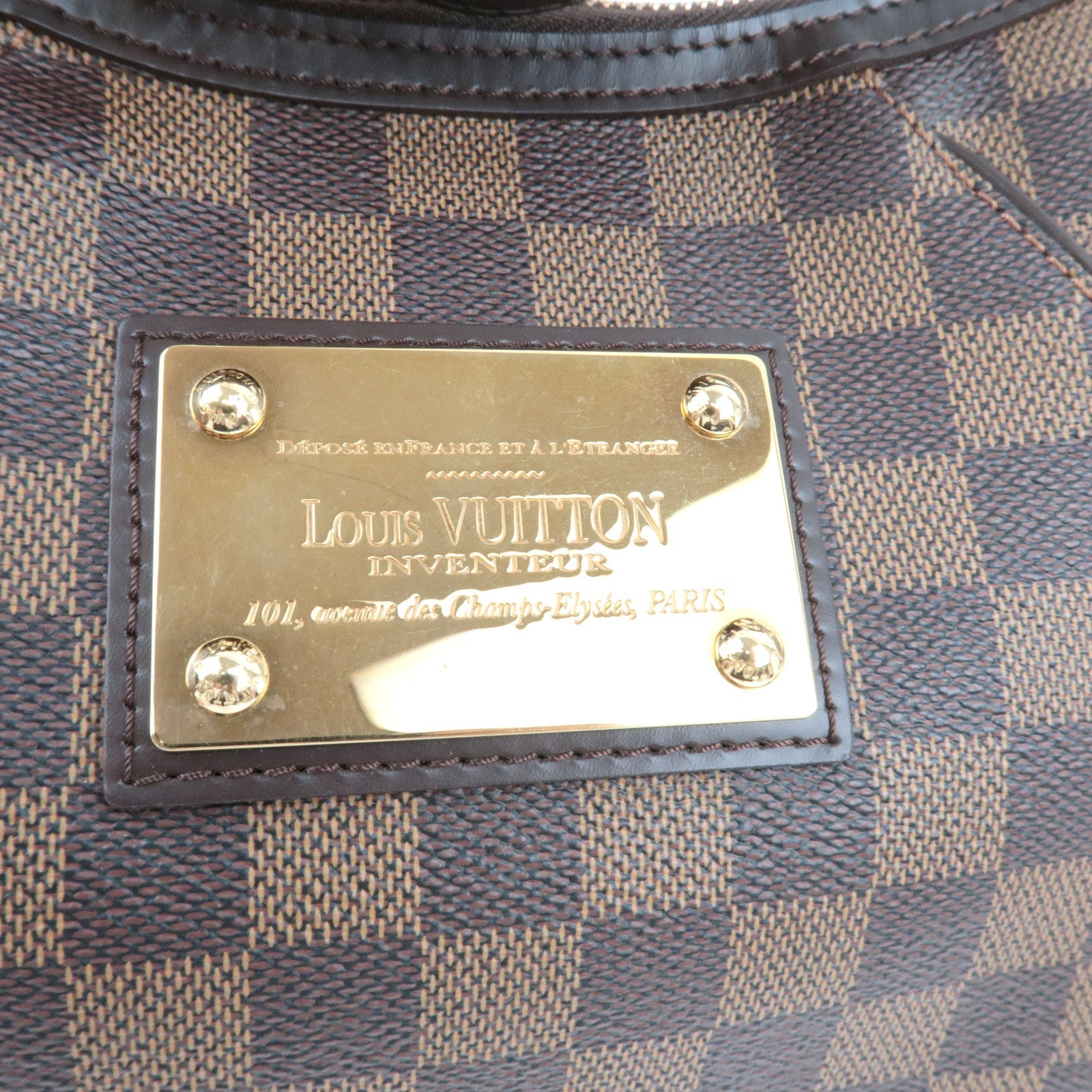Louis Vuitton Damier Thames GM Hand Bag N48181 MI4160 *Dust bag