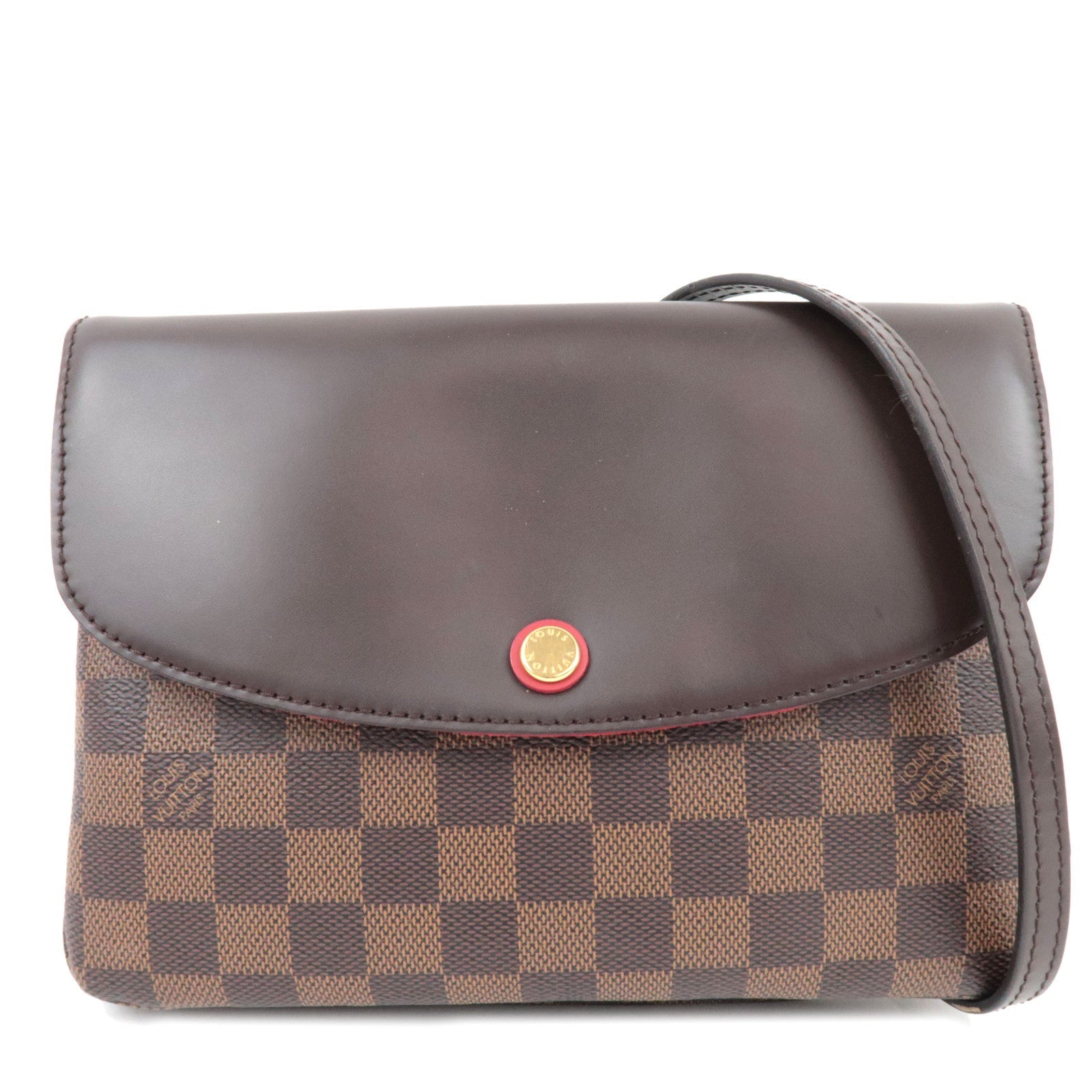 Louis Vuitton Damier Twice Shoulder Bag N48259 AR4105 *Dust bag77435