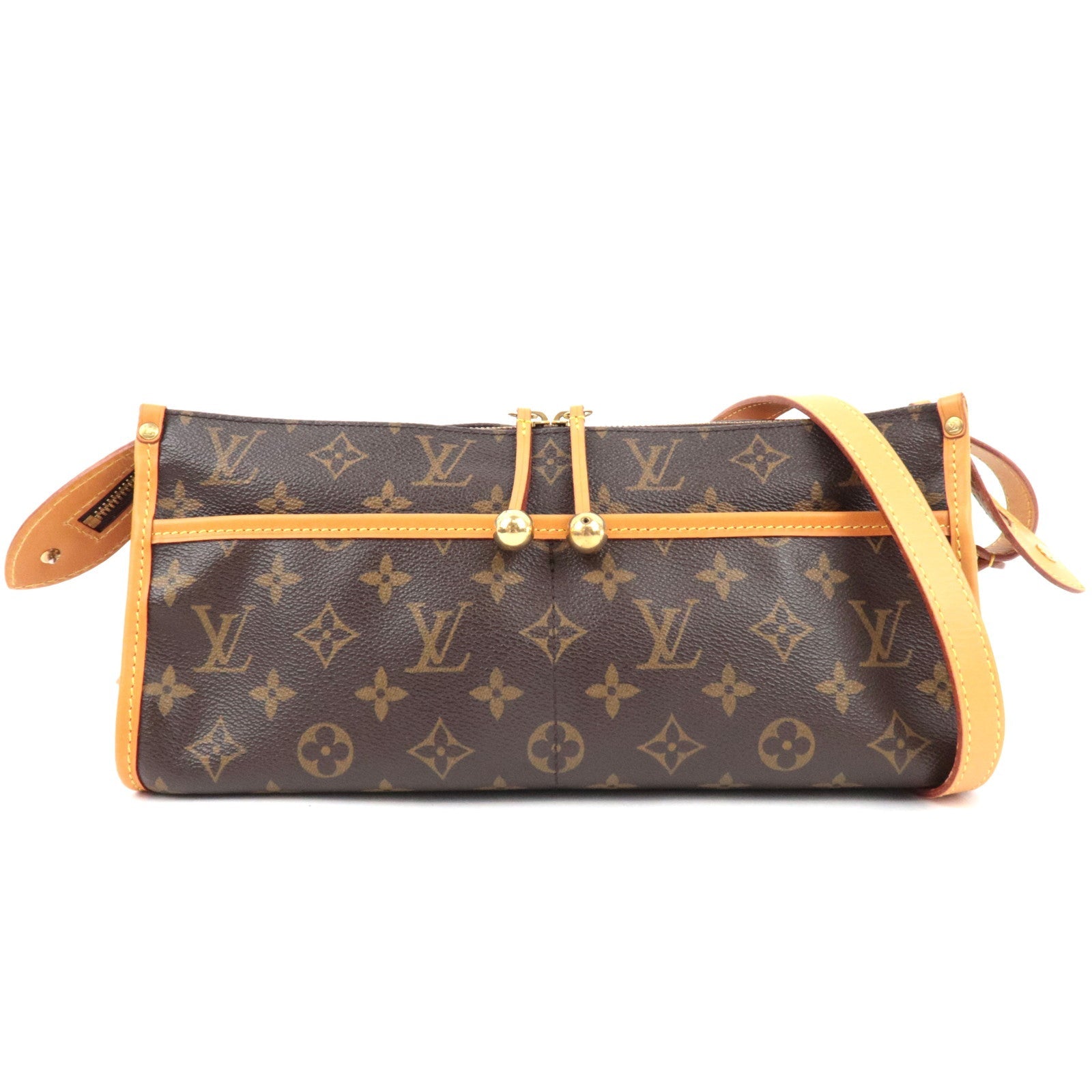 Louis Vuitton Monogram Popincourt Long Shoulder Bag M40008 DU0095 77440