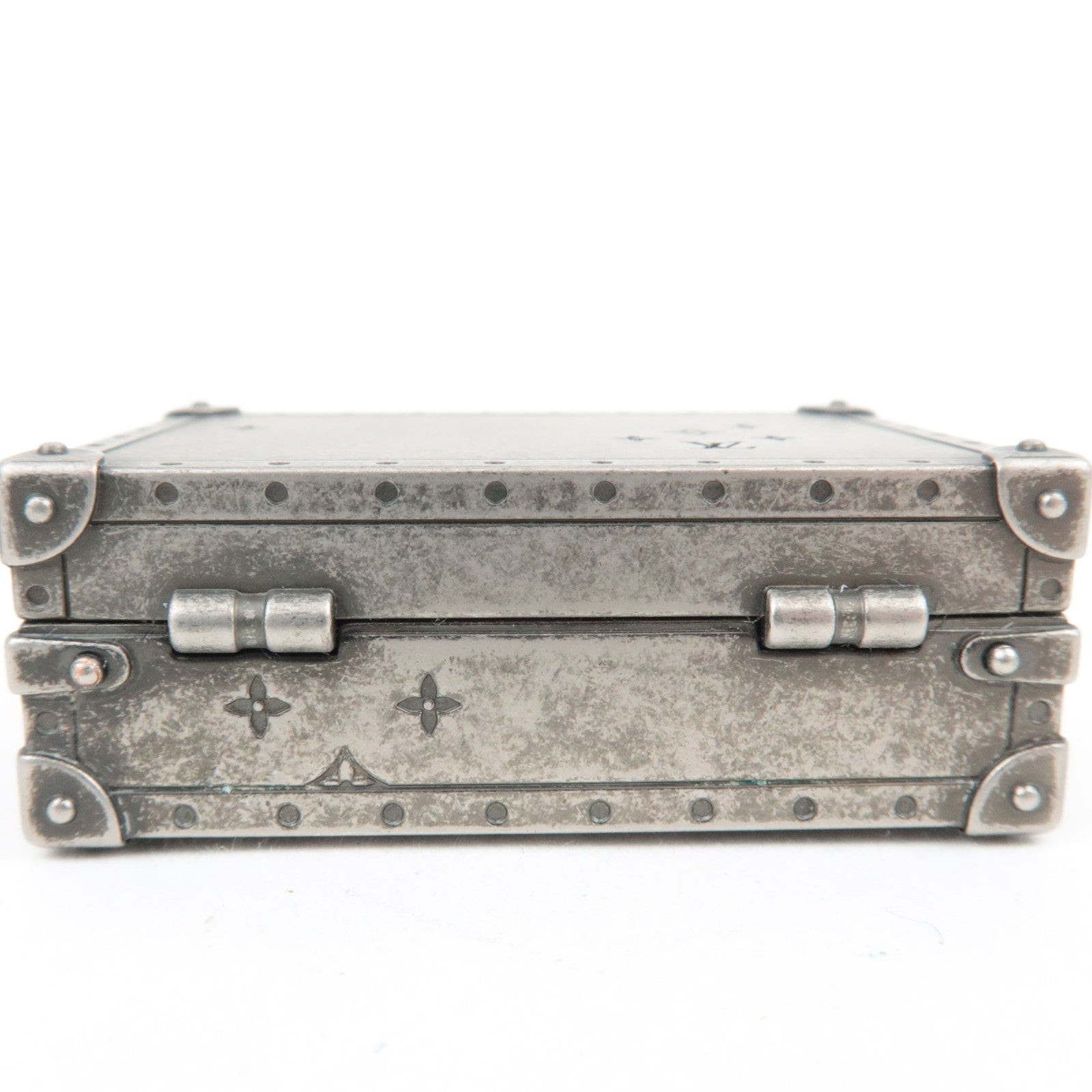 Louis Vuitton The President Bag Charm Metal Vintage Silver M67366 DI1105